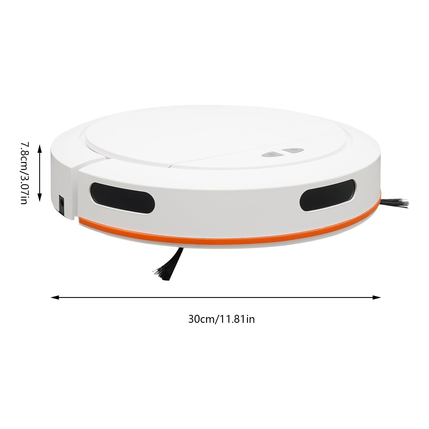 3-in-1 Robot Vacuum Cleaner and Mop, 2700Pa Strong Suction, 120 Minutes Run Time, Smart APP Control, Automatic Cleaning Mode, Anti-Fall, Voice Alarm
