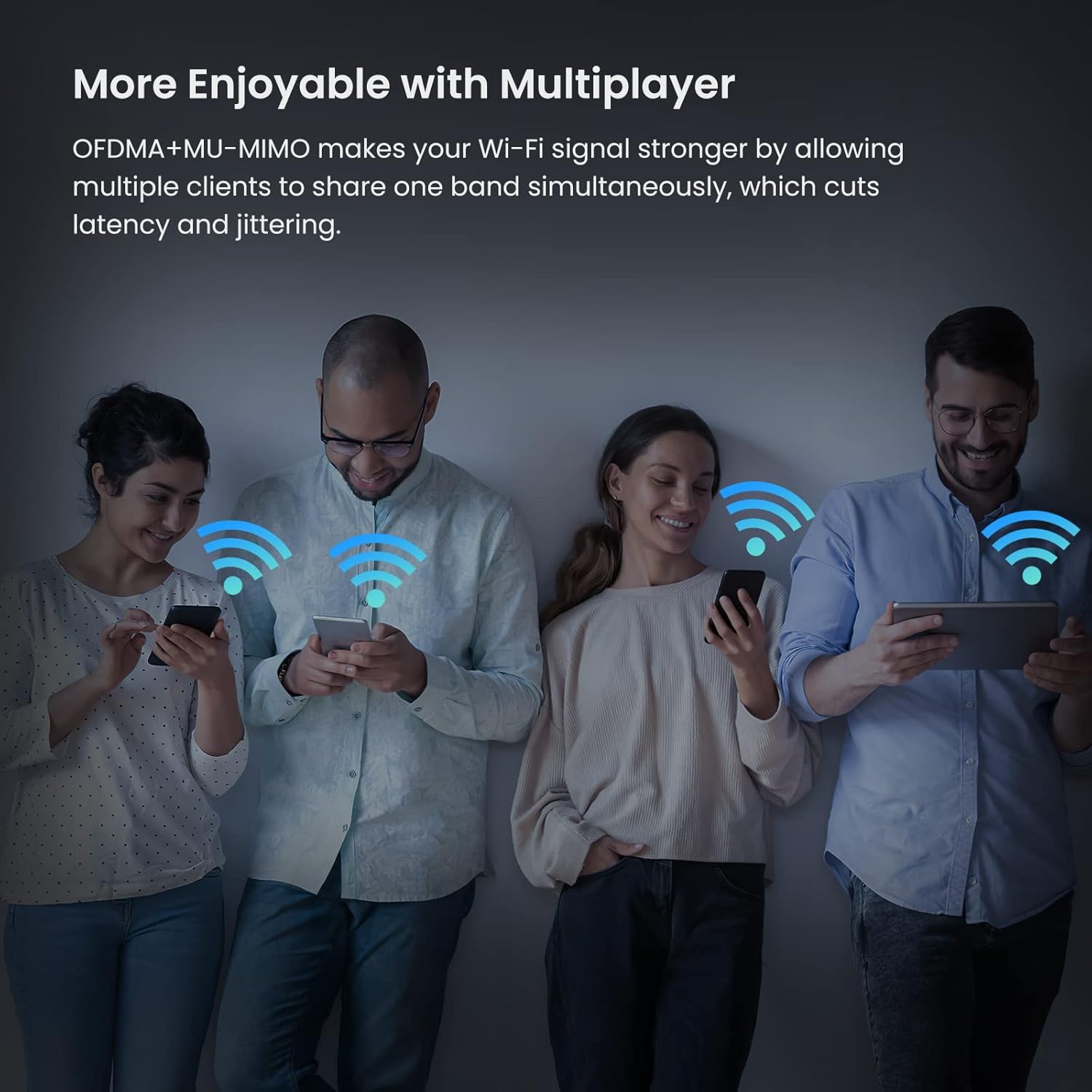 Tenda AX3000 WiFi 6 Router – Dual-Band Gigabit Router, 4 Gigabit Ports, VPN, Easy Setup, Parental Controls, WPA3, IPv6, Long Range Coverage