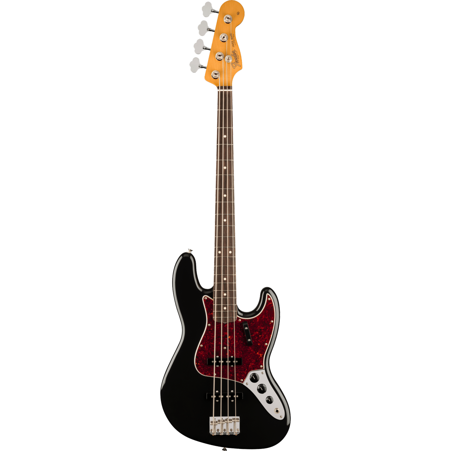 Fender Vintera® II '60s Jazz Bass®, touche en palissandre, noir - Voir la description
