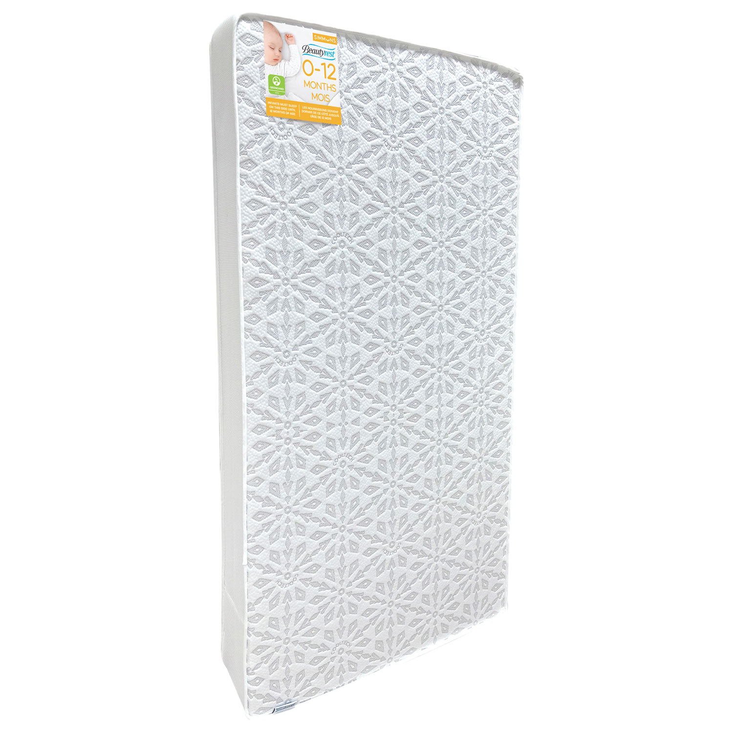 Matelas pour lit de bébé antibactérien et perméable à l'air Cooltech de Simmons