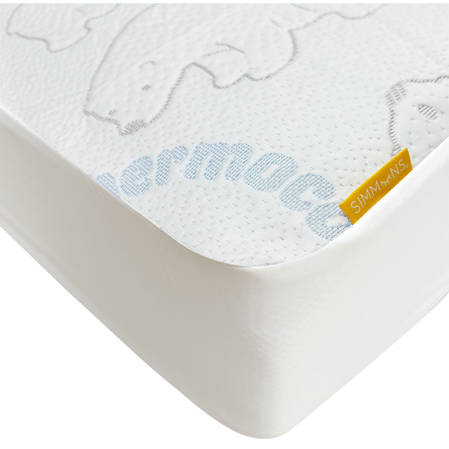Simmons Cooltech Anti-Bacteria Breathable Crib Mattress with Mattress Protector