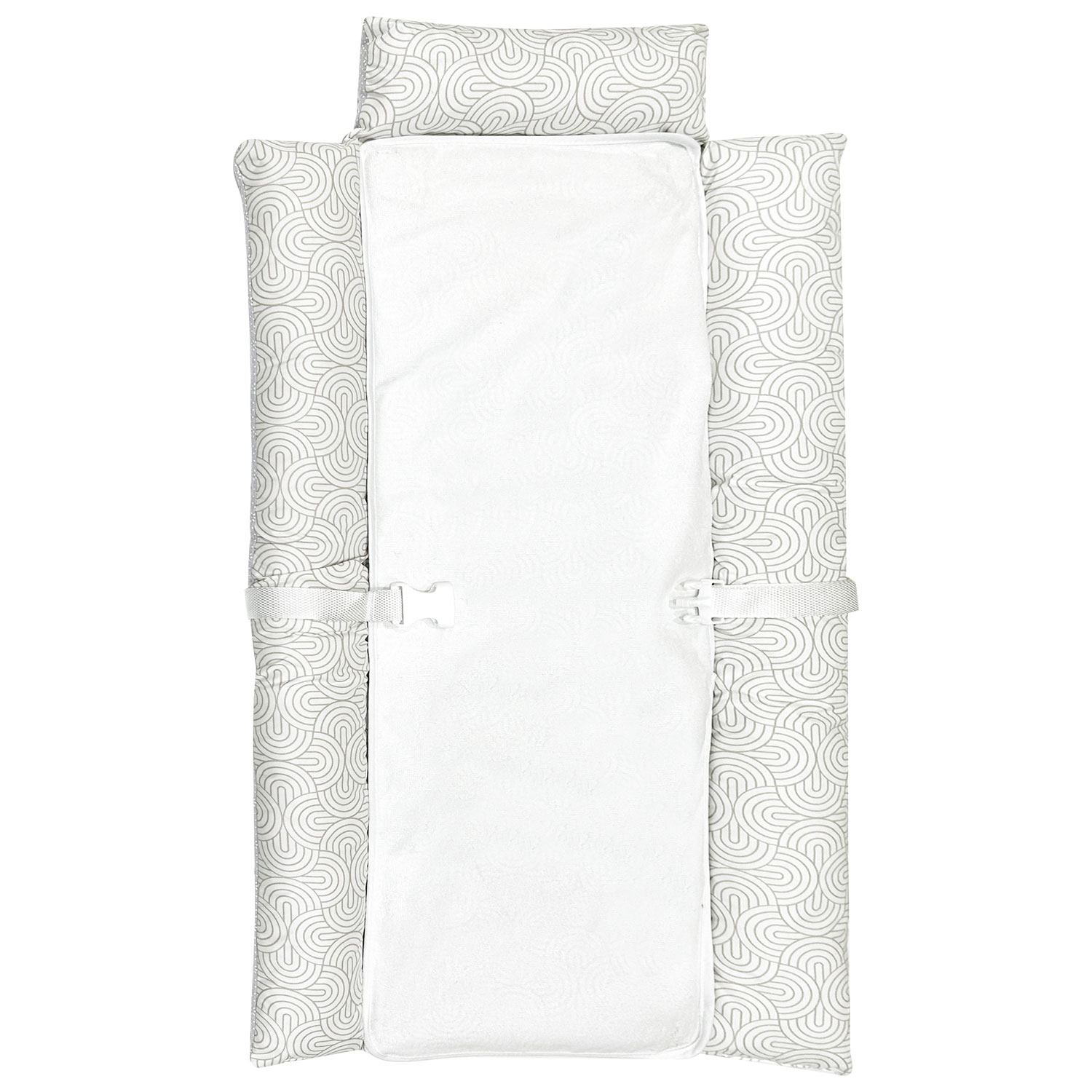 Tapis à langer portatif Contour de Simmons - Gris