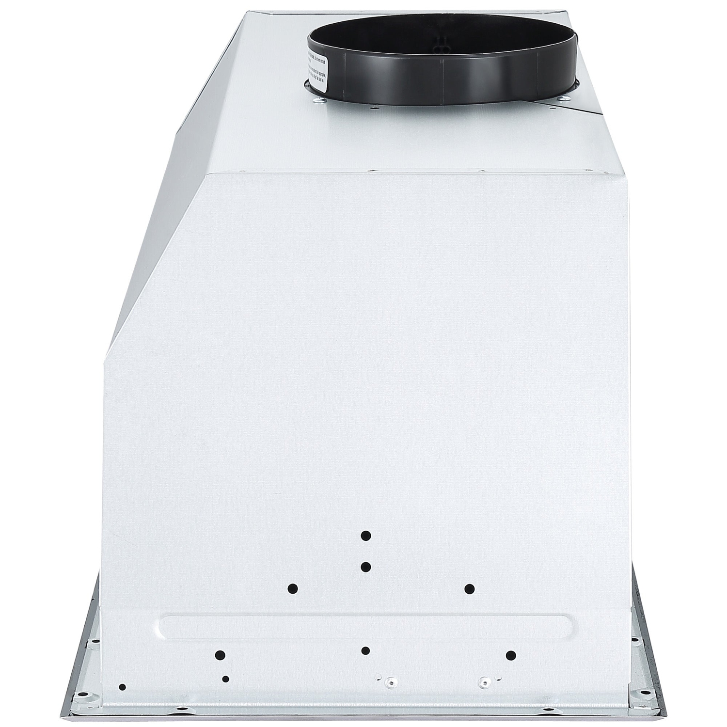 Hotte de cuisinière encastrée avec conduit 440 pi3/min de 28 5 po en acier inoxydable