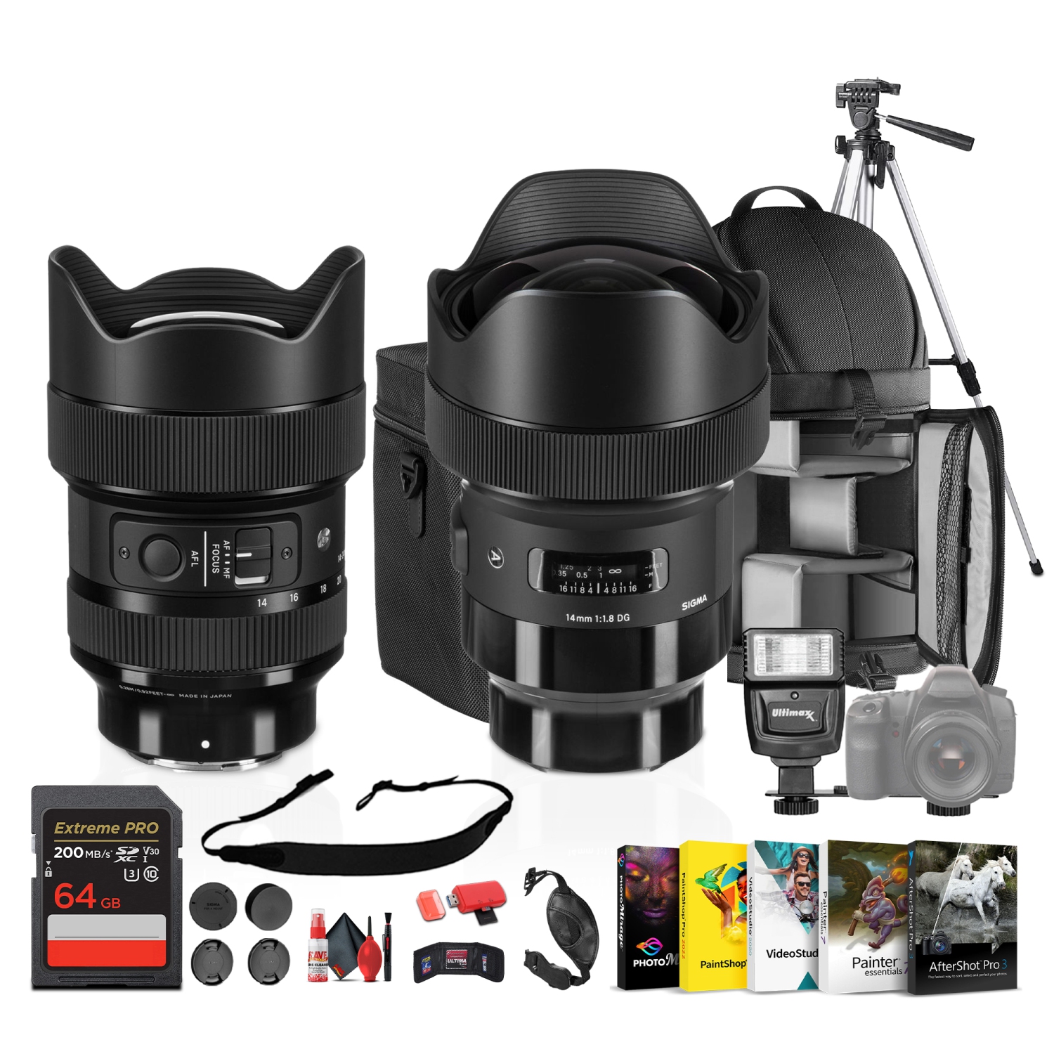 Sigma 14-24 and 14 1.8 Sony E Bundle