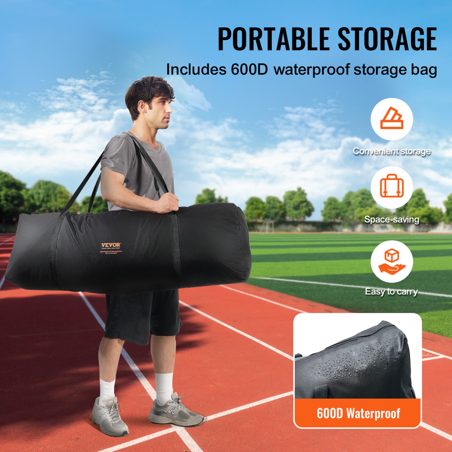 VEVOR 7x7 ft L Screen Baseball for Batting Cage, Baseball Softball Safety Screen, Body Protector Portable Batting Screen with Carry Bag & Ground