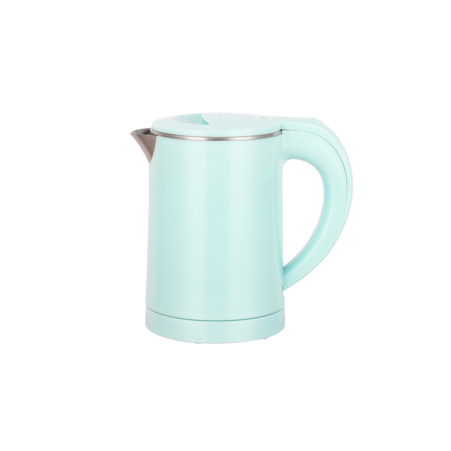 0.6L stainless steel travel kettle - 6 minutes fast boiling, one-button operation, 304 anti-scalding material, travel-friendly
