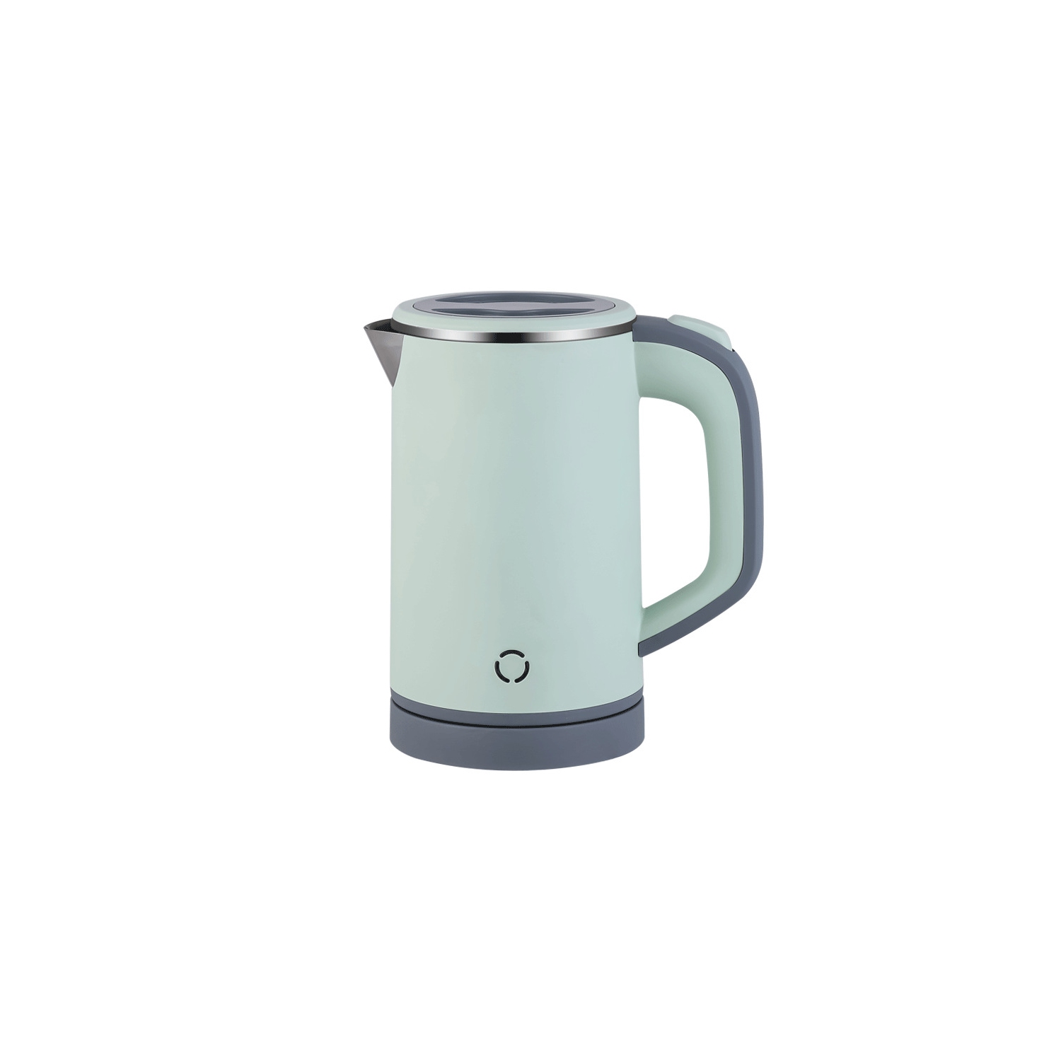 Bouilloire électrique miniature portative 0,8&nbsp;L – Acier inoxydable, isolation à double paroi, ébullition sans BPA et antisèche pour les voyages,