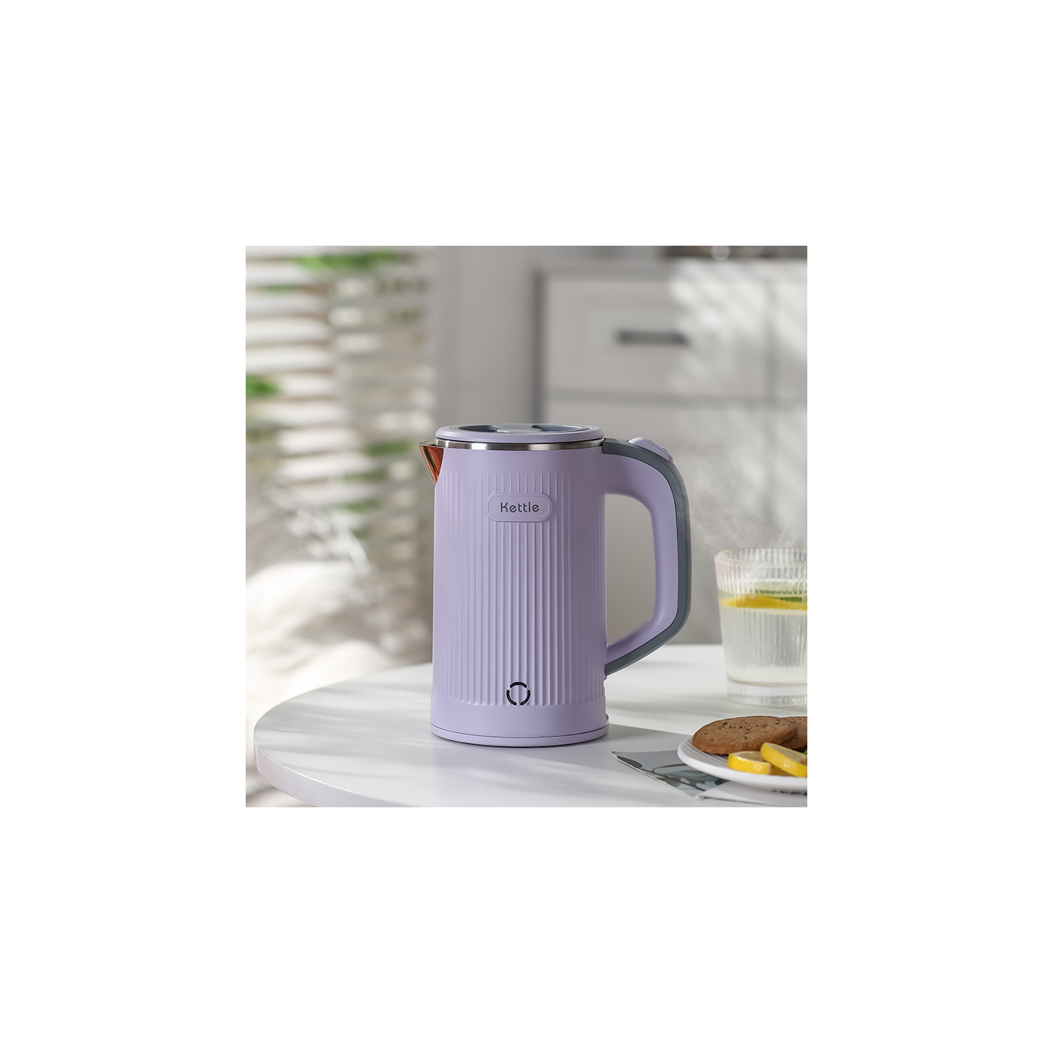 Bouilloire électrique de voyage de 600&nbsp;W – 4 6&nbsp;Min pour ébullition rapide, acier inoxydable 304 de qualité alimentaire, compact et léger