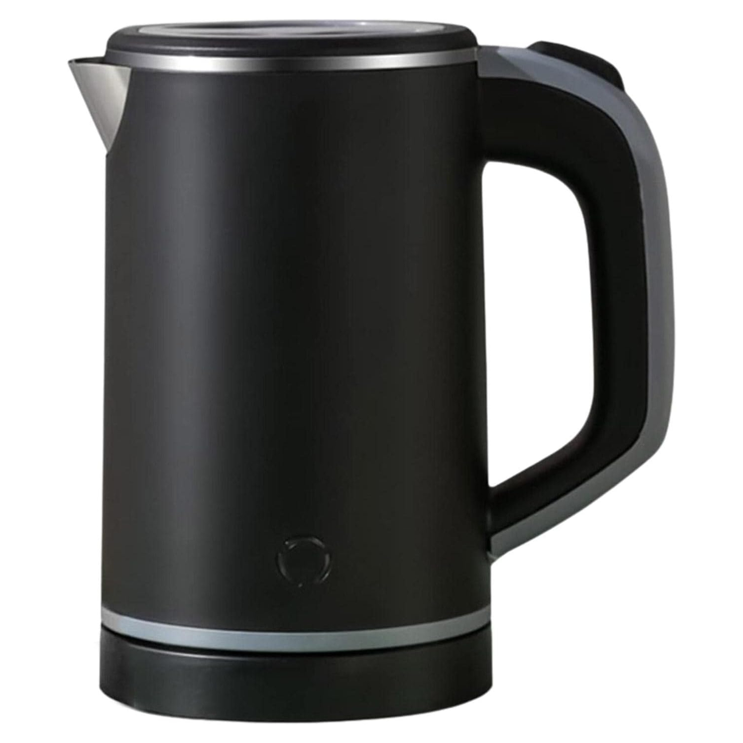 Portable 0.8L Mini Electric Kettle – Stainless Steel, Double-Wall Insulation, BPA-Free & Anti-Dry Boil for Travel, Office & Home Black