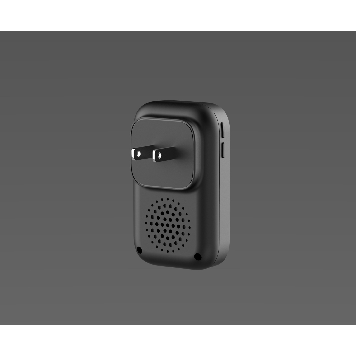 Home wireless self-generating doorbell home battery-free elderly pager waterproof long-distance wireless doorbell - black