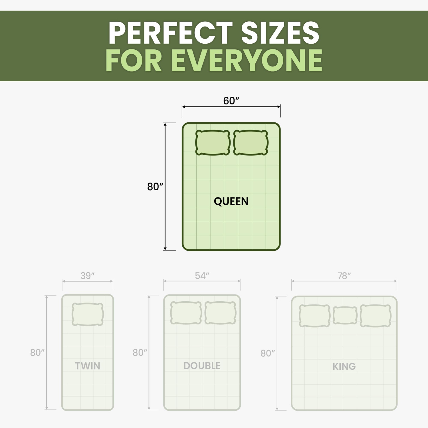 Surmatelas en lin canadien, couvre-matelas matelassé très épais, bourre haut de gamme 400 GSM, viscose de bambou douce, couvre-matelas