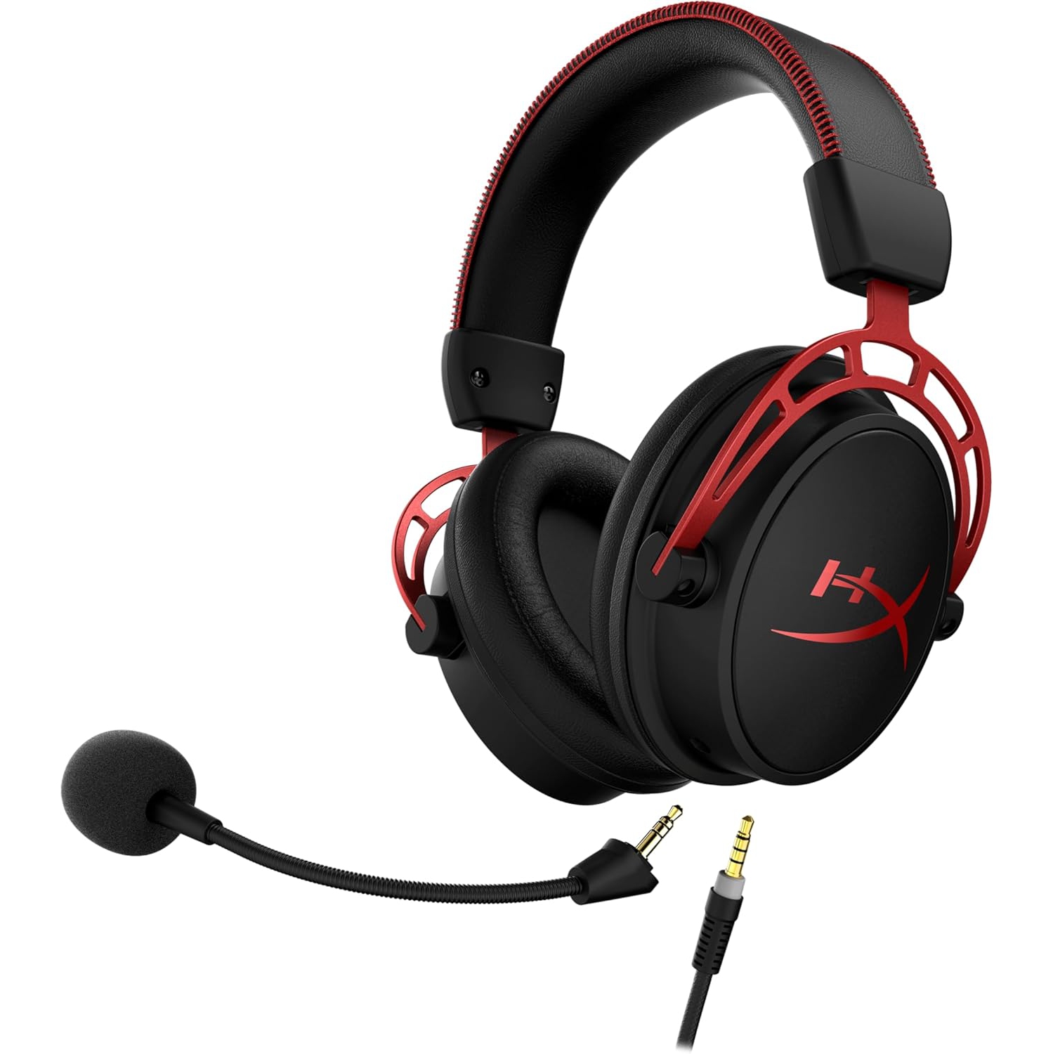 Open Box - HyperX Cloud Alpha Over-Ear Gaming Headset - Black