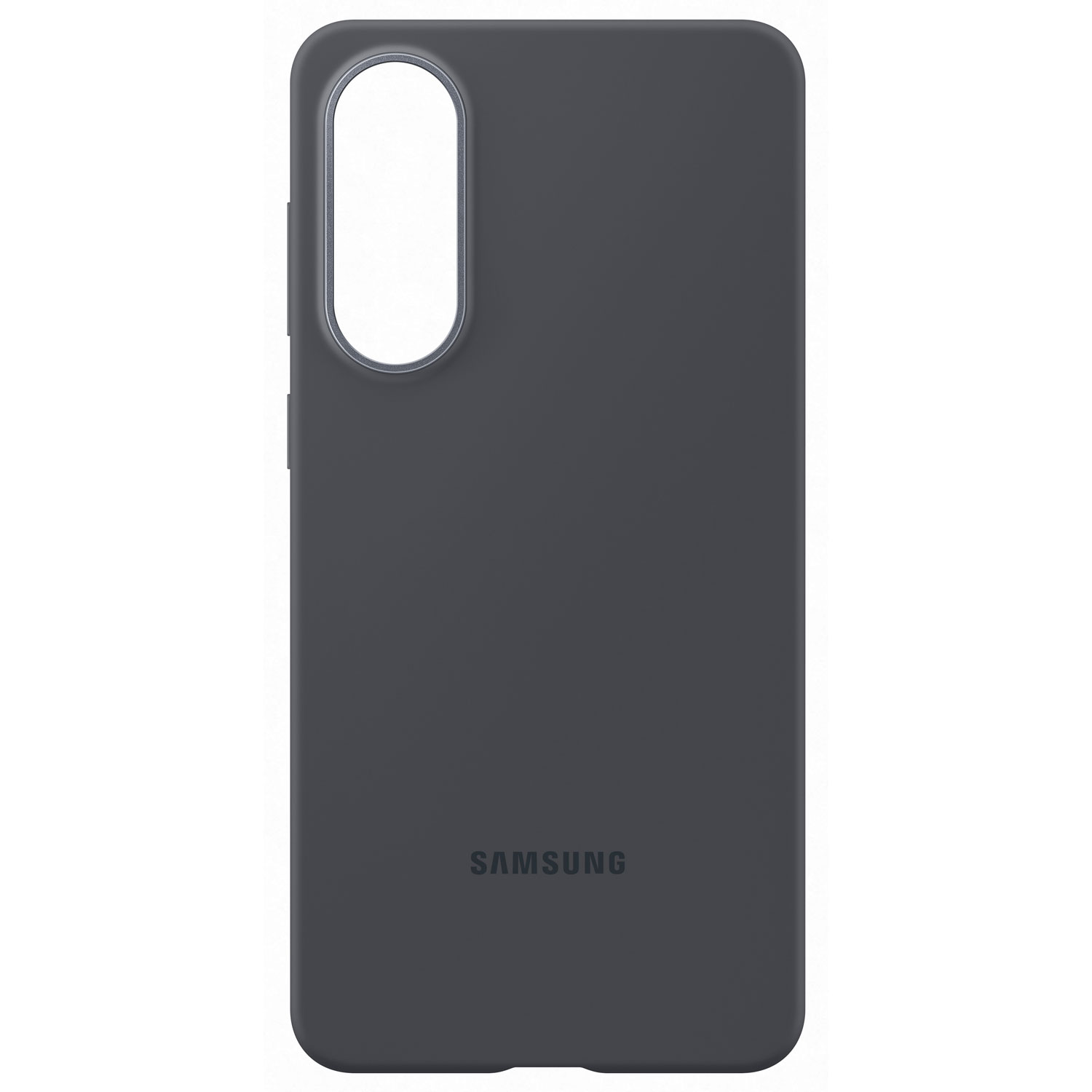 Samsung Silicone Fitted Soft Shell Case for Galaxy S25 Edge - Black