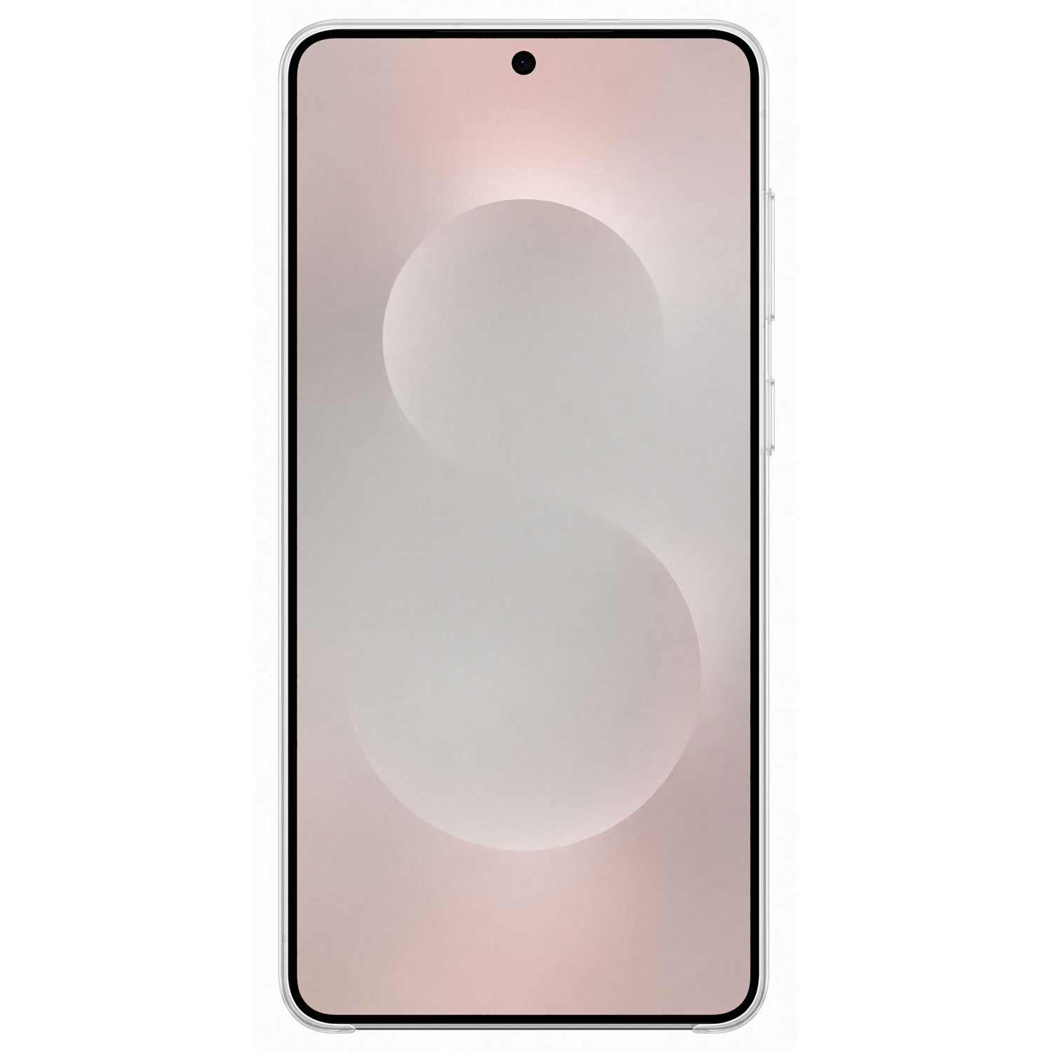 Étui rigide ajusté de Samsung pour Galaxy S25 Edge - Transparent