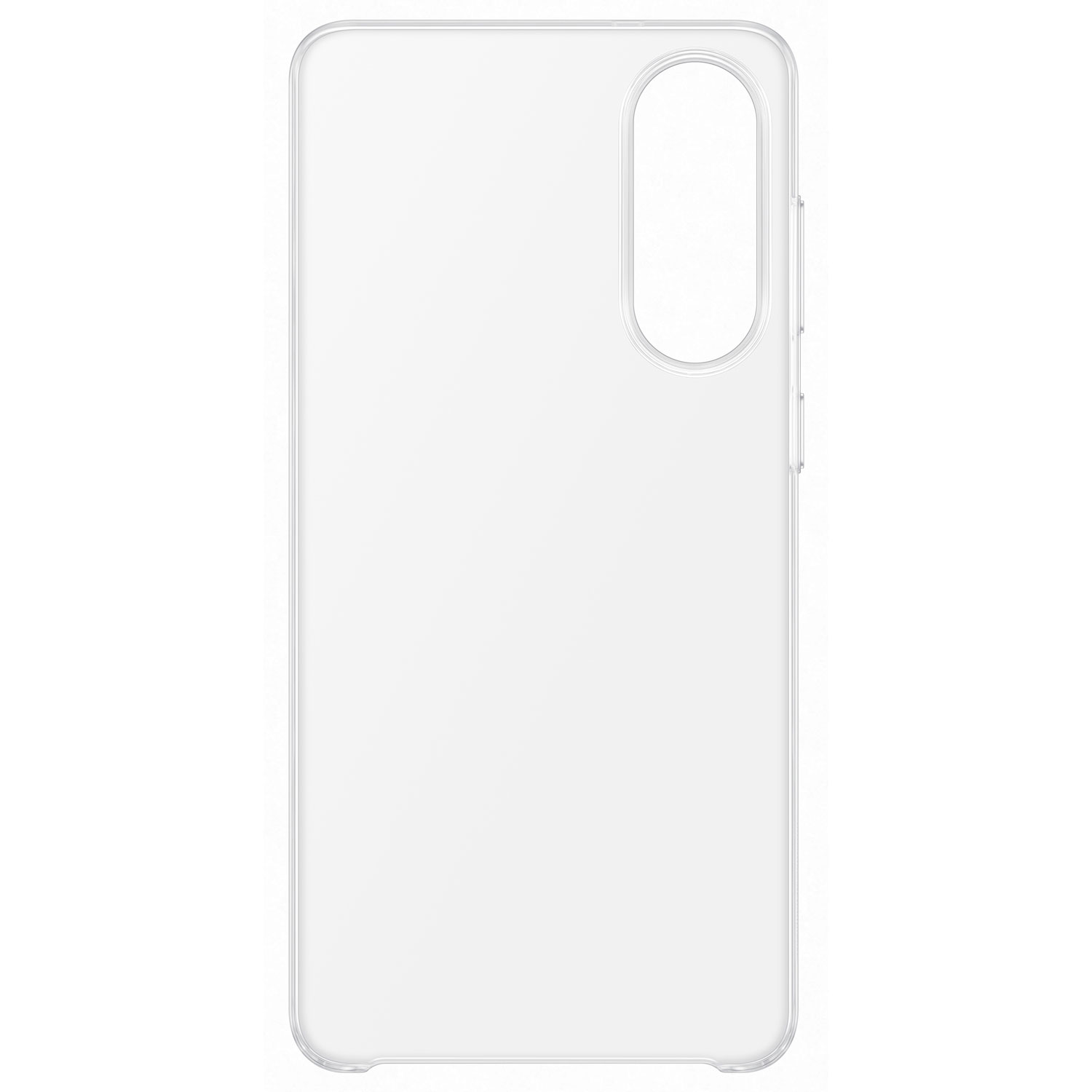 Étui rigide ajusté de Samsung pour Galaxy S25 Edge - Transparent