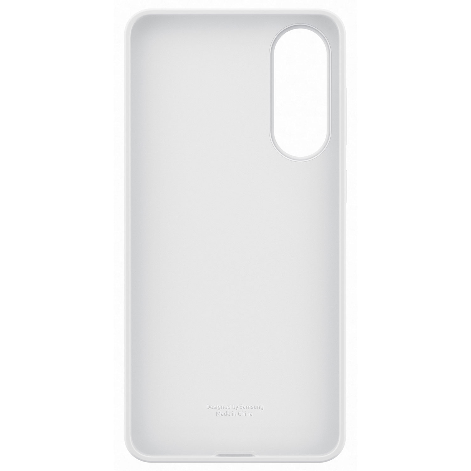 Samsung Silicone Fitted Soft Shell Case for Galaxy S25 Edge - Grey