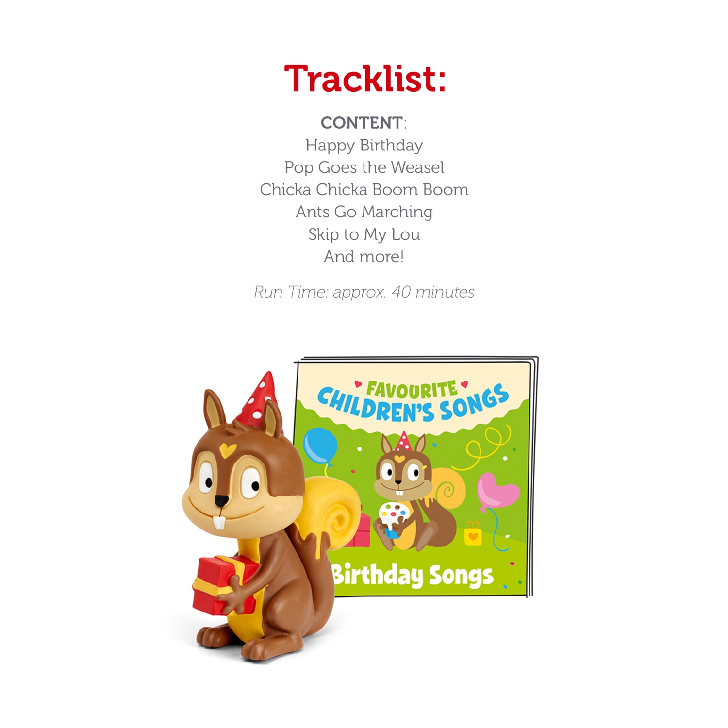 Tonies Children's Songs/Celebration Songs Bundle