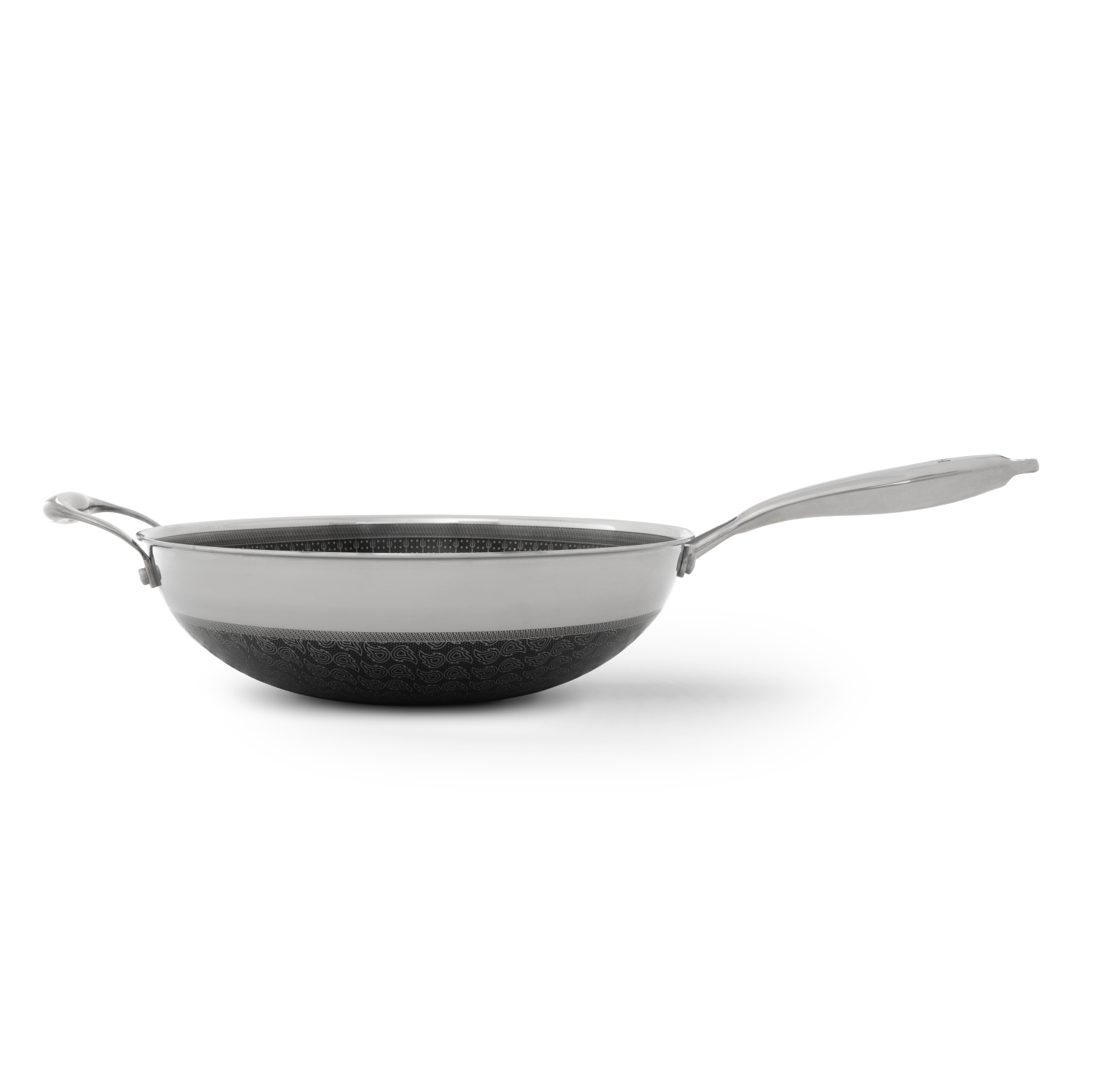 HELL'S KITCHEN HYBRID 12" WOK + LID CERAMIC