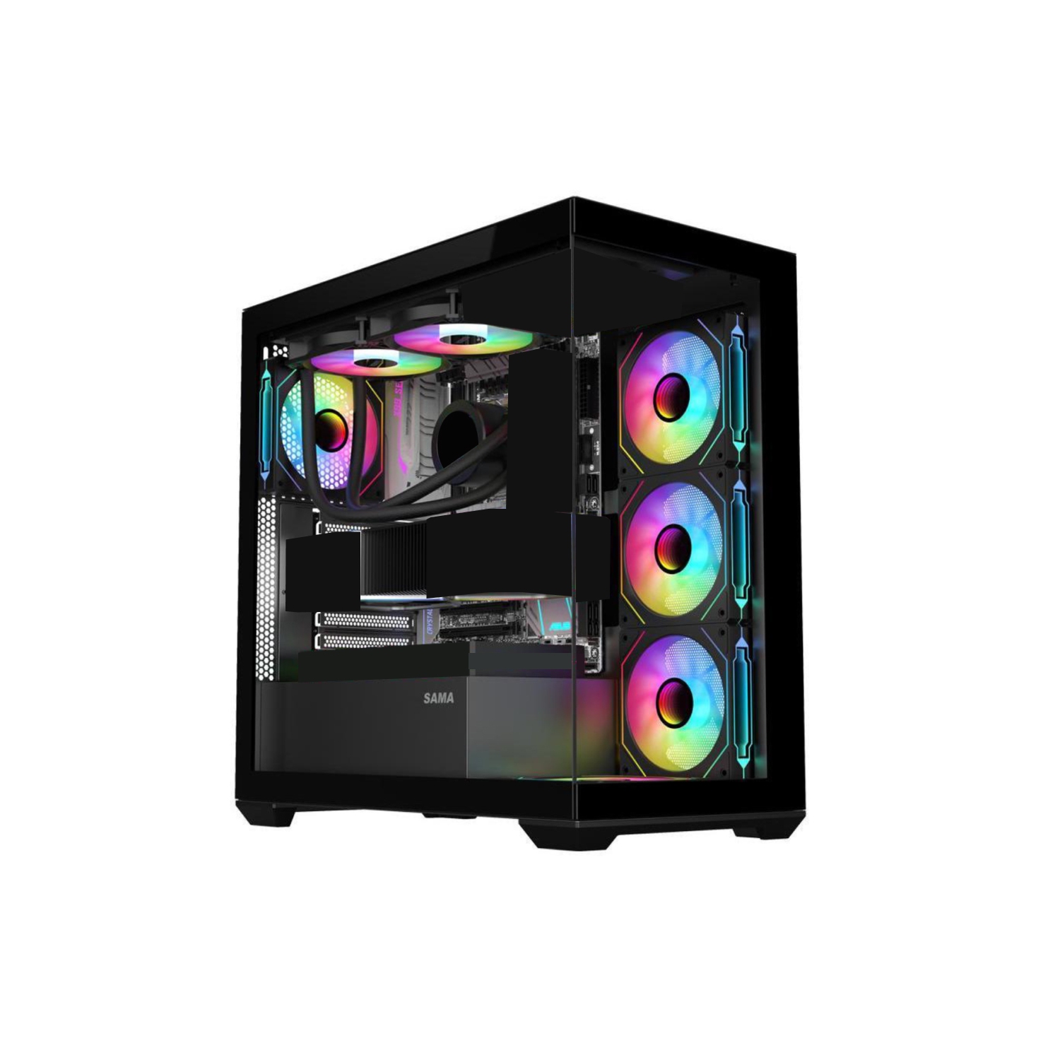 Zonic Gaming PC - Intel i7-14700F, GeForce RTX 5080 16GB 64GB DDR5 , 2TB M.2SSD, Windows 11