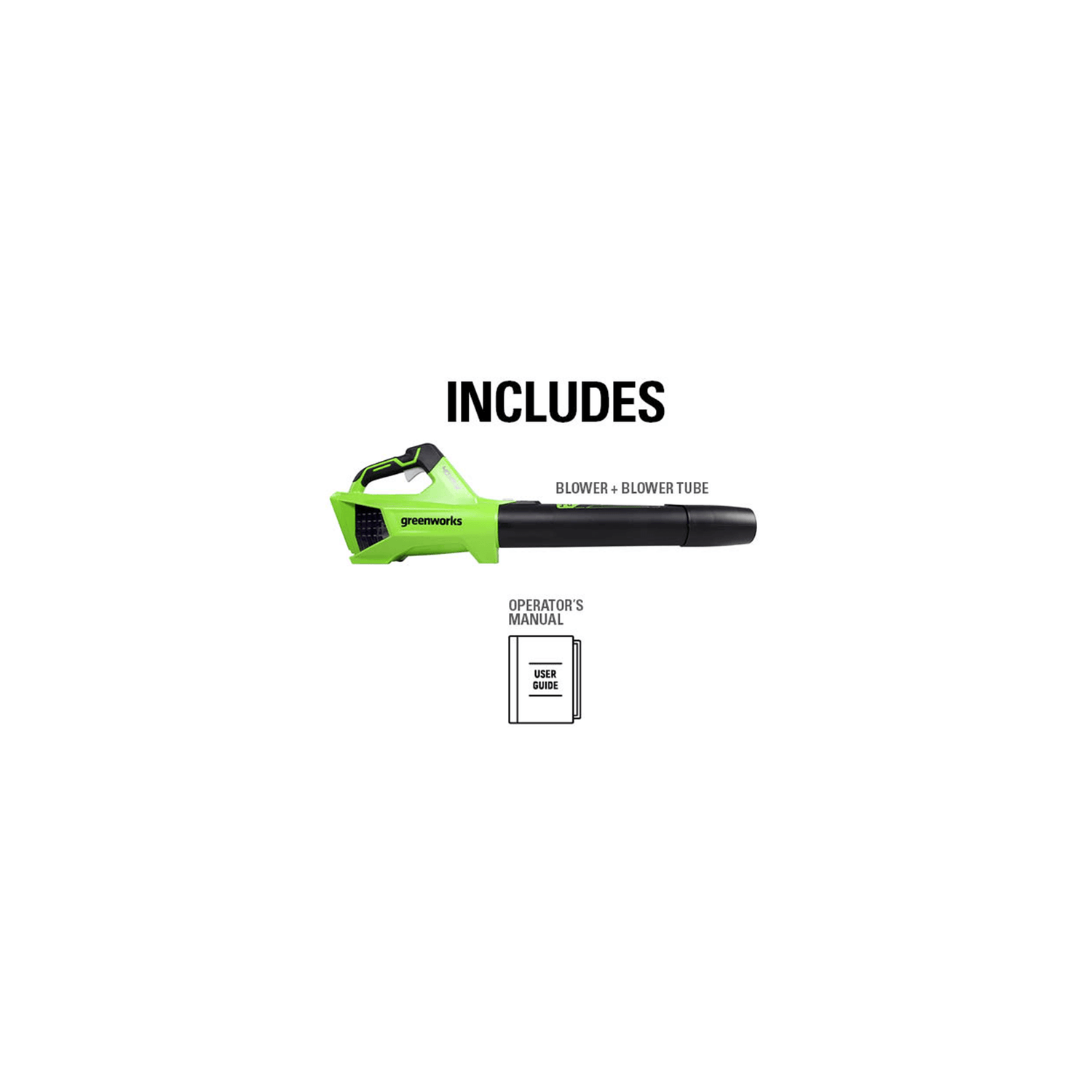 Greenworks 40V 120 MPH - 450 CFM Jet Blower, Tool Only