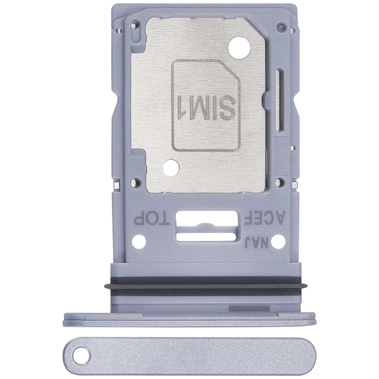 Replacement Single Sim Card Tray Compatible For Samsung Galaxy A35 5G(Premium) (Iceblue)