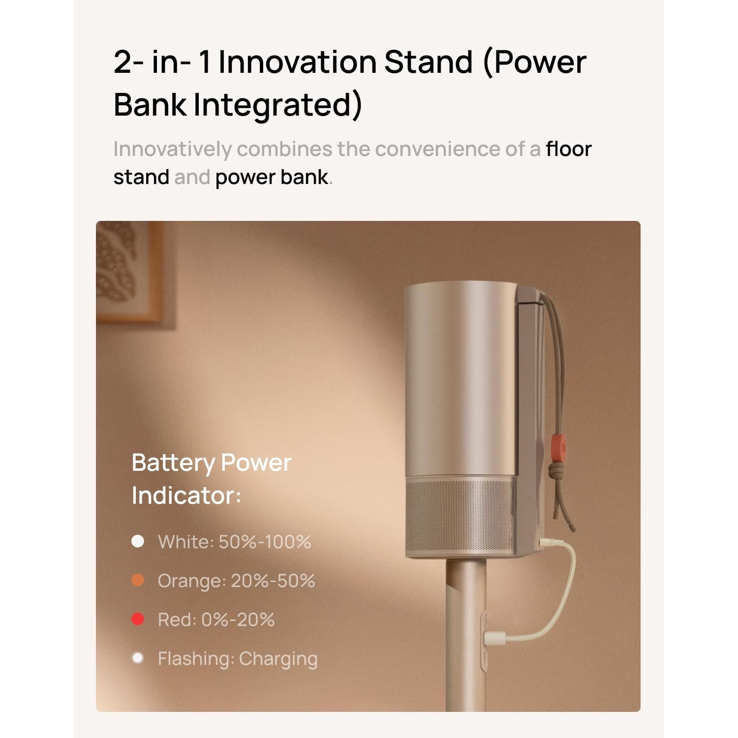 Trousse de projecteur d'extérieur MoGo 3 Pro de XGIMI – Projecteur + socle Powerbase + écran portatif de 70&nbsp;po + filtre créatif + étui de