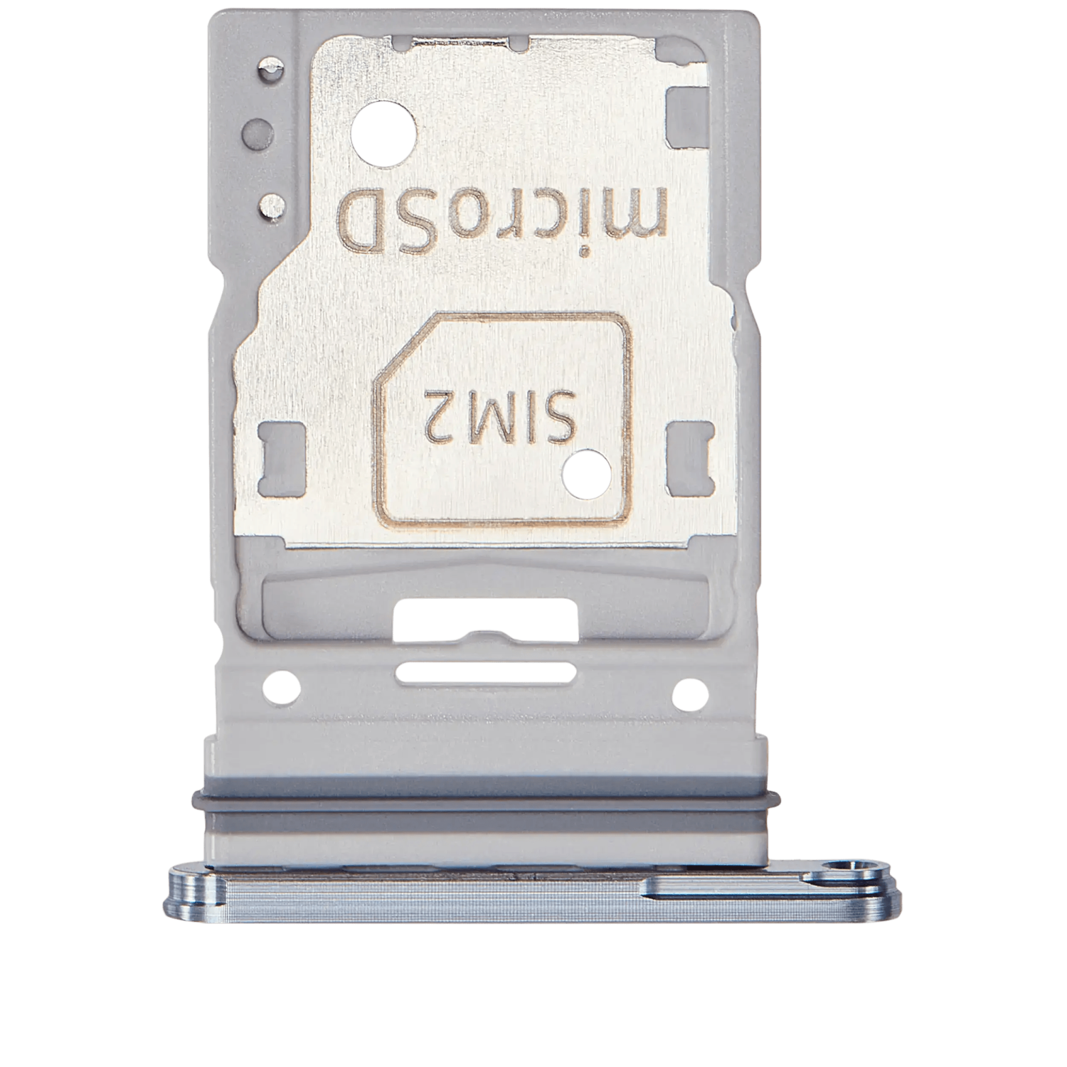 Replacement Dual Sim Card Tray Compatible For Samsung Galaxy A55 5G (Premium)(Iceblue)