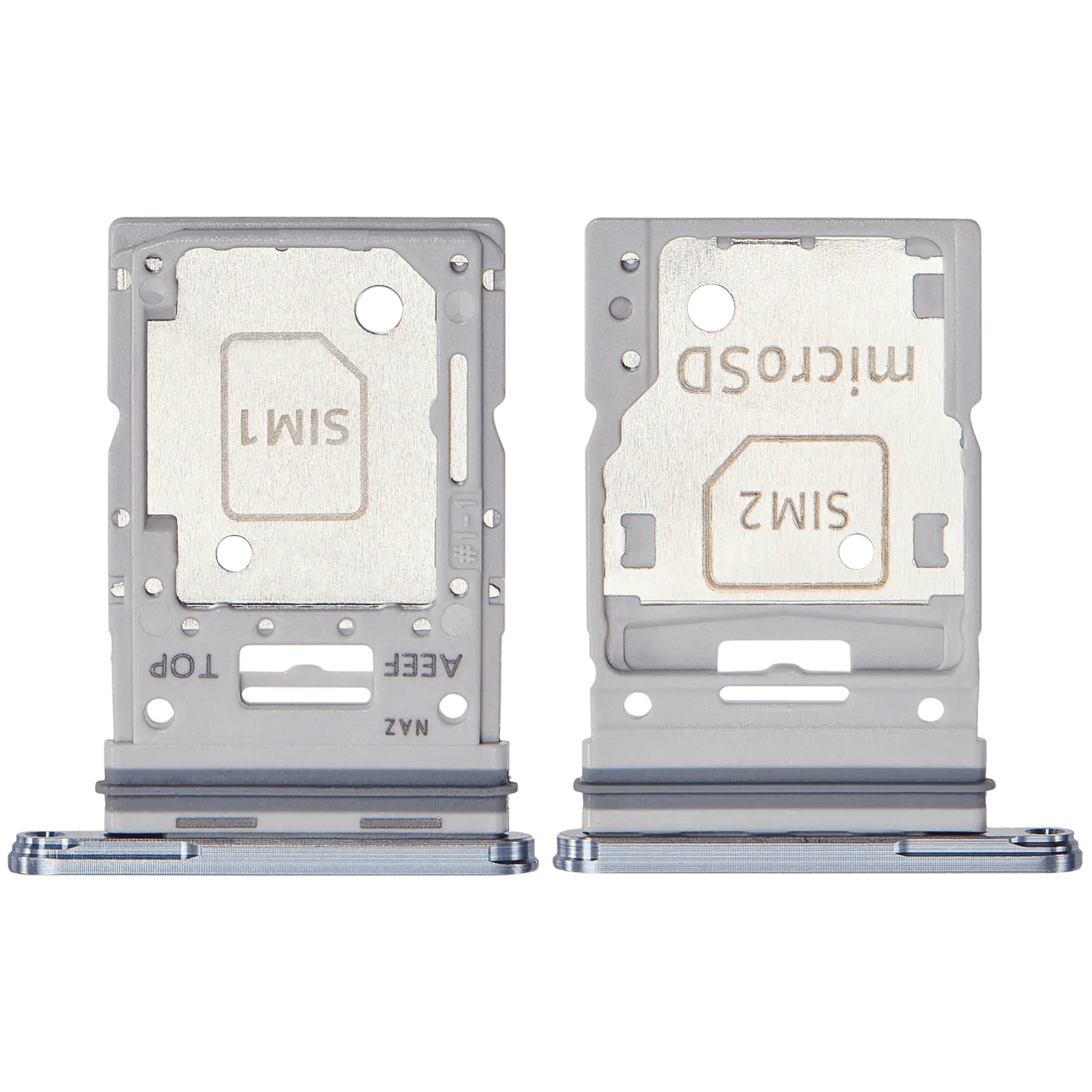 Replacement Dual Sim Card Tray Compatible For Samsung Galaxy A55 5G (Premium)(Iceblue)