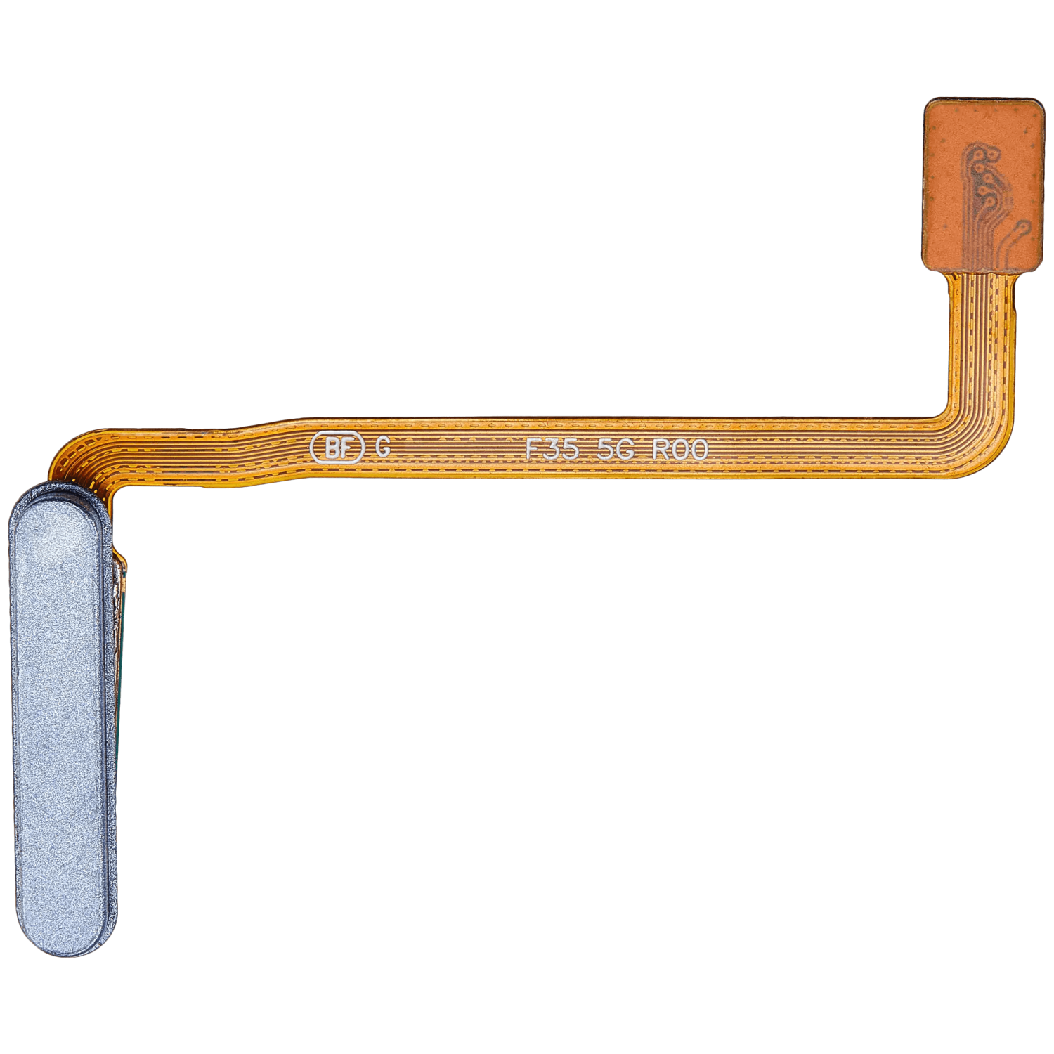 Replacement Fingerprint Reader With Flex Cable Compatible For Samsung Galaxy A25 5G (Premium) (Optimistic Blue)