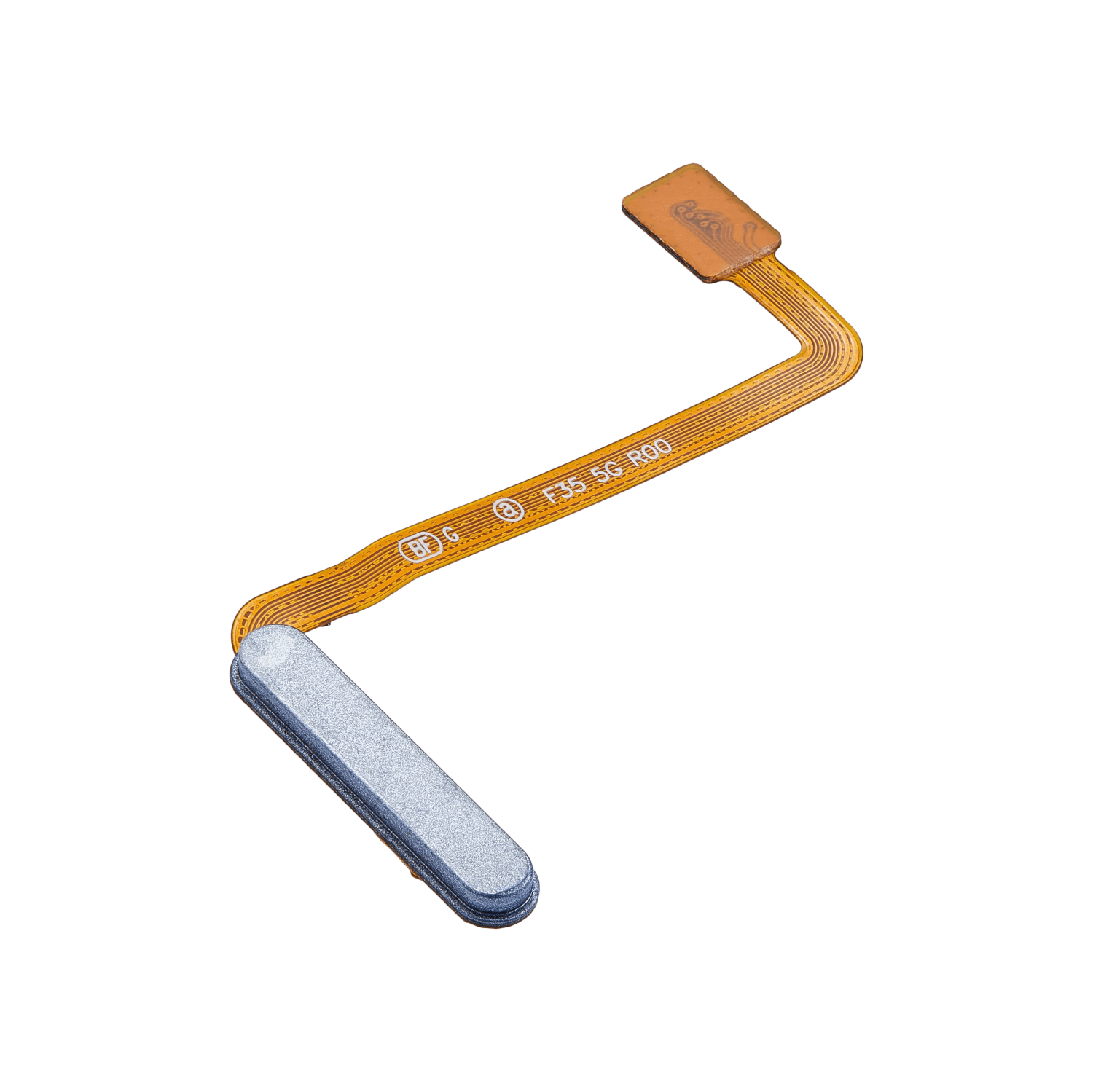 Replacement Fingerprint Reader With Flex Cable Compatible For Samsung Galaxy A25 5G (Premium) (Optimistic Blue)