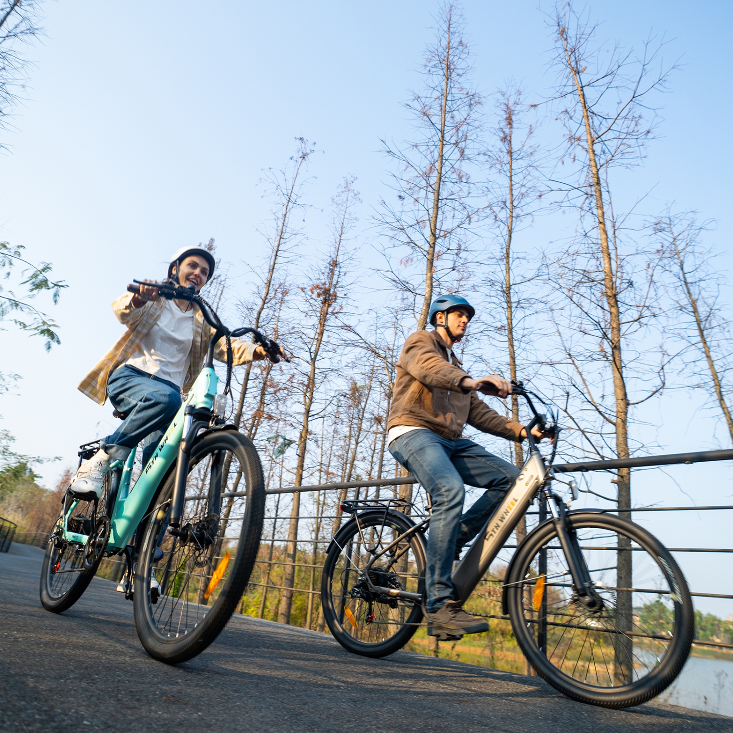 5TH WHEEL LB18 Electric Bicycle for Adults - 350W Motor, 26" Wheel, 36V 10.4Ah Removable Battery, 7-Speed Commuter E-Bike