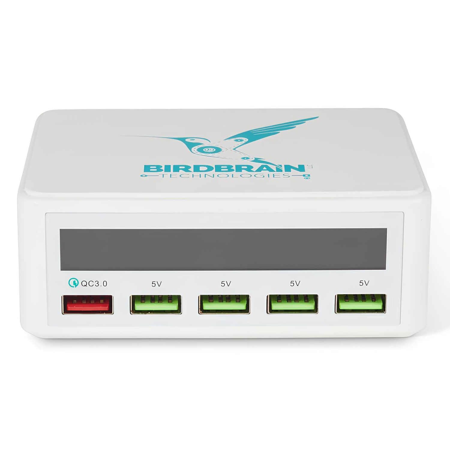 Concentrateur de chargement USB pour robot Finch de BirdBrain - Chargeur à 5 ports USB de type A - Activité STIM éducative pour la salle de classe et