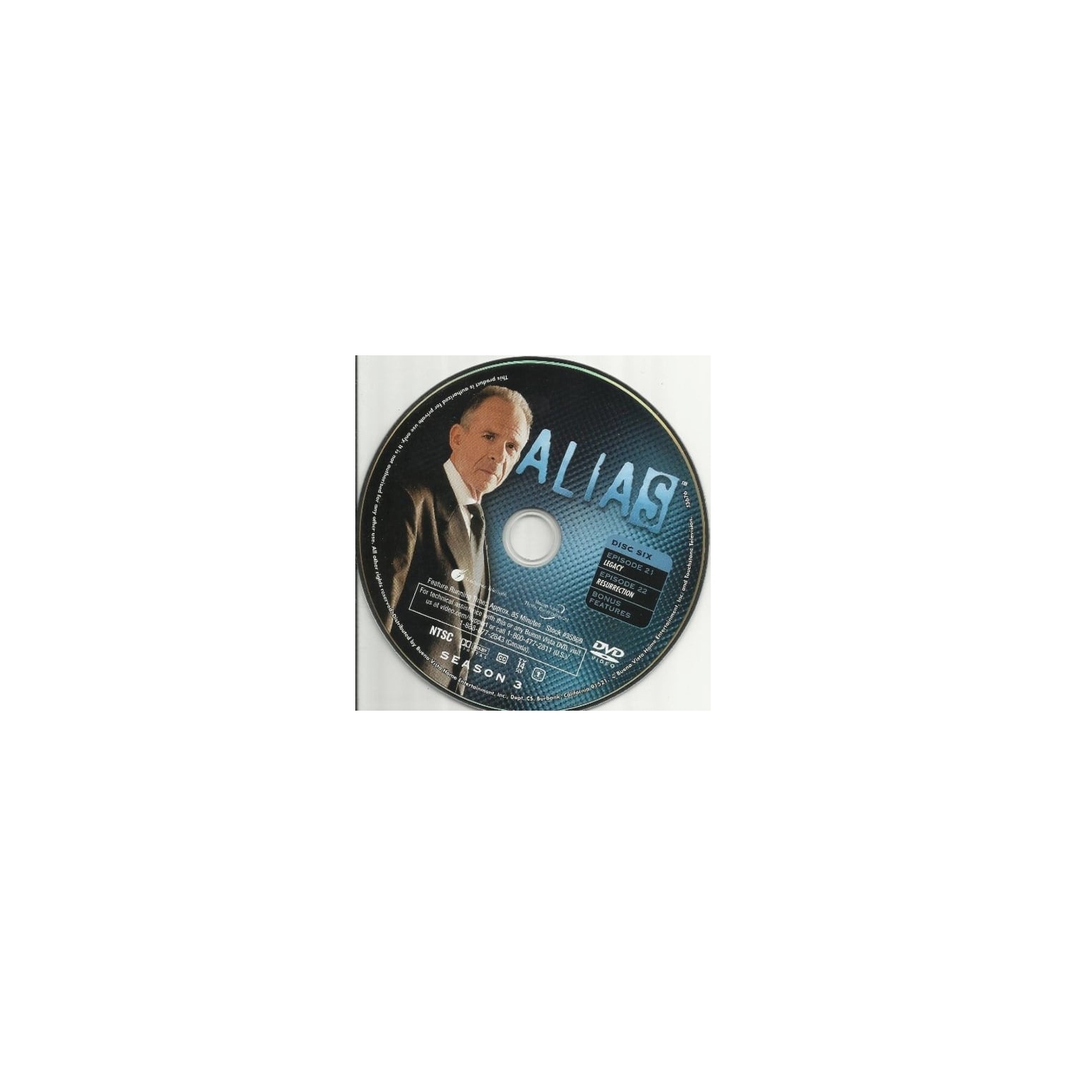 Alias Season 3 Disc 6 Replacement Disc! - [Blu-ray]