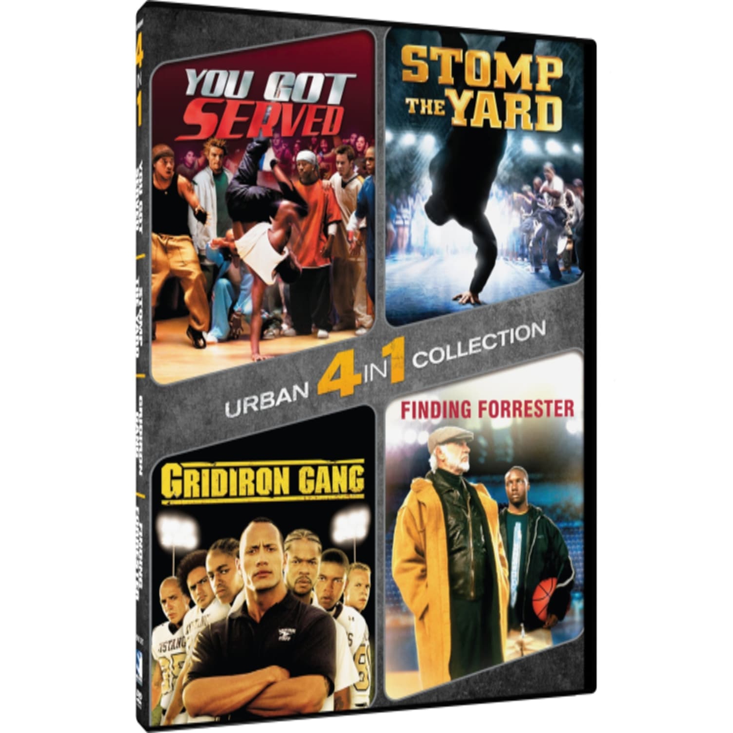 4 - In - 1 Urban Collection - You Got Served/Stomp The Yard/Gridiron Gang/Finding Forrester - [DVD]