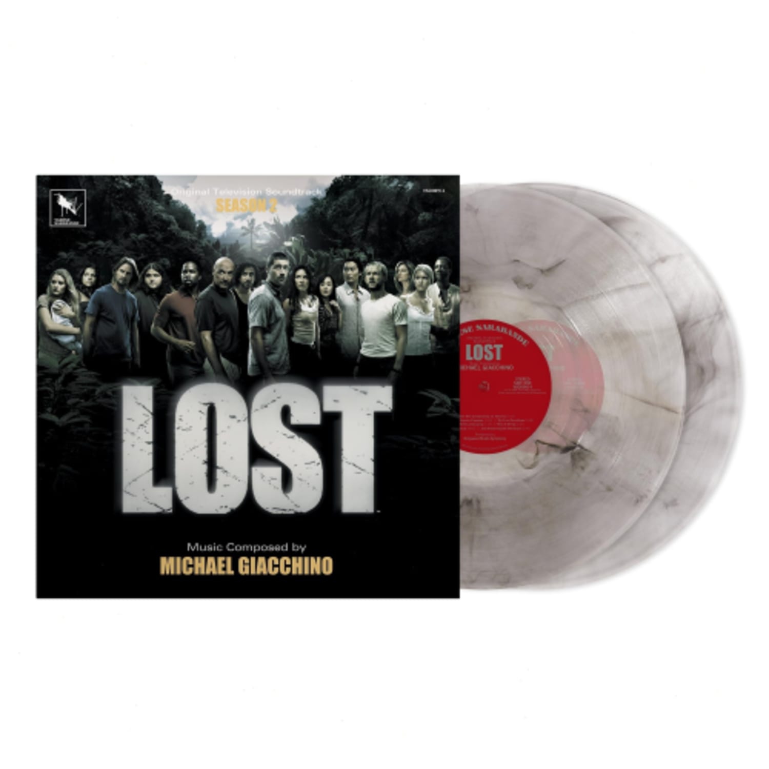 Michael Giacchino - Lost: Season 2 - (Limited Edition, Clear Vinyl, Smoke) - [Vinyl]