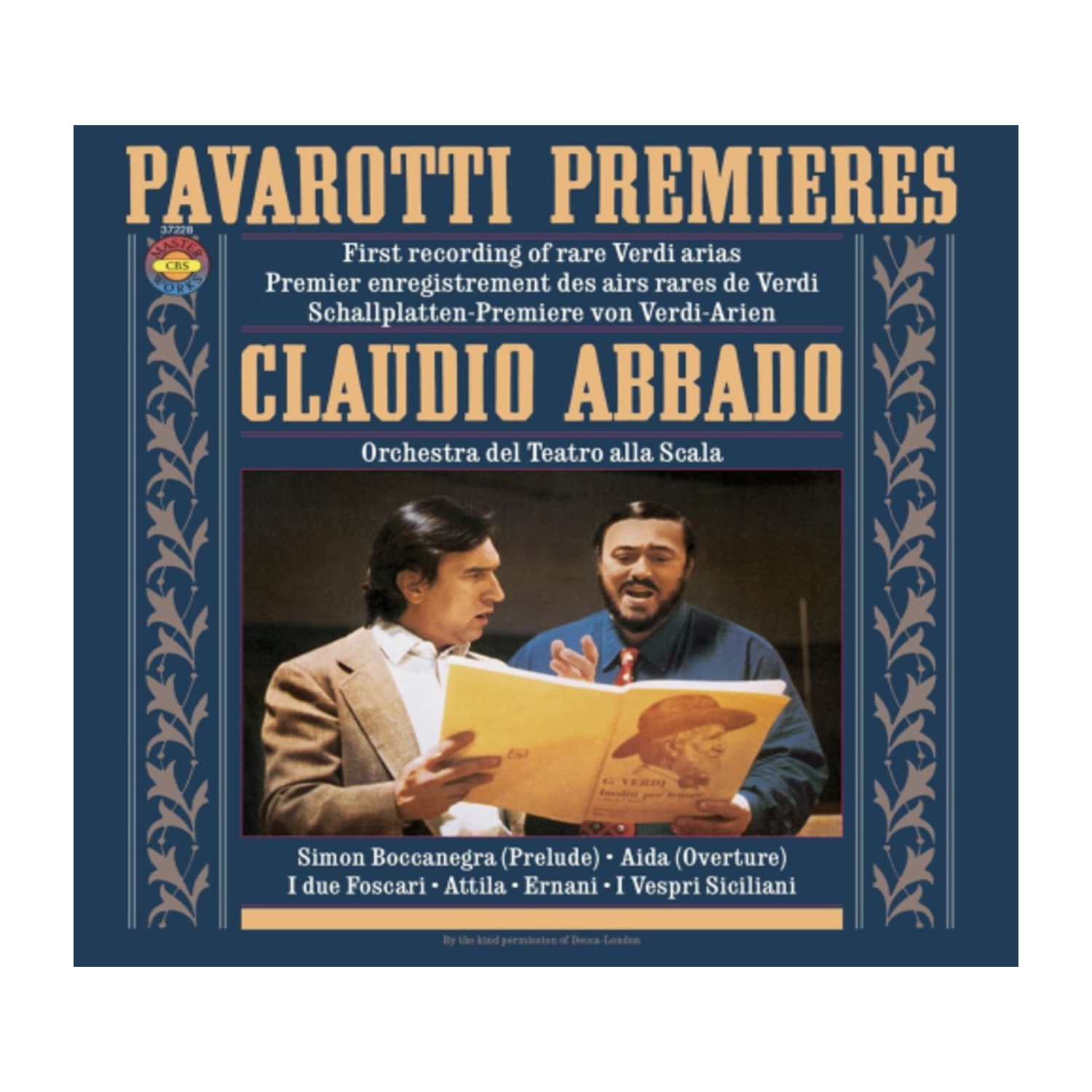 Luciano Pavarotti - , Claudio Abbado - Sings Rare Verdi Arias - [CD]