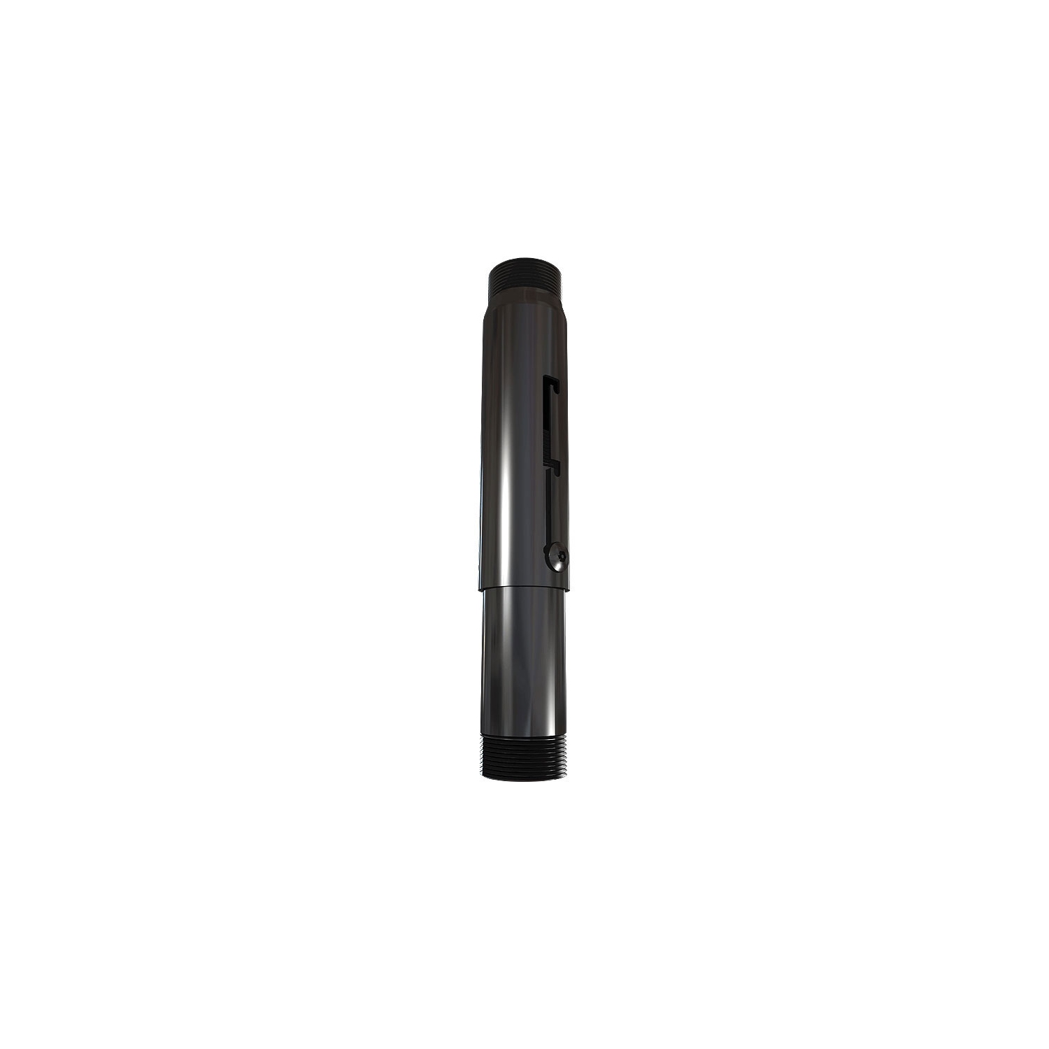 Crimson AV Colonne de prolongement en acier réglable de 6-8' - noir - (EA68)