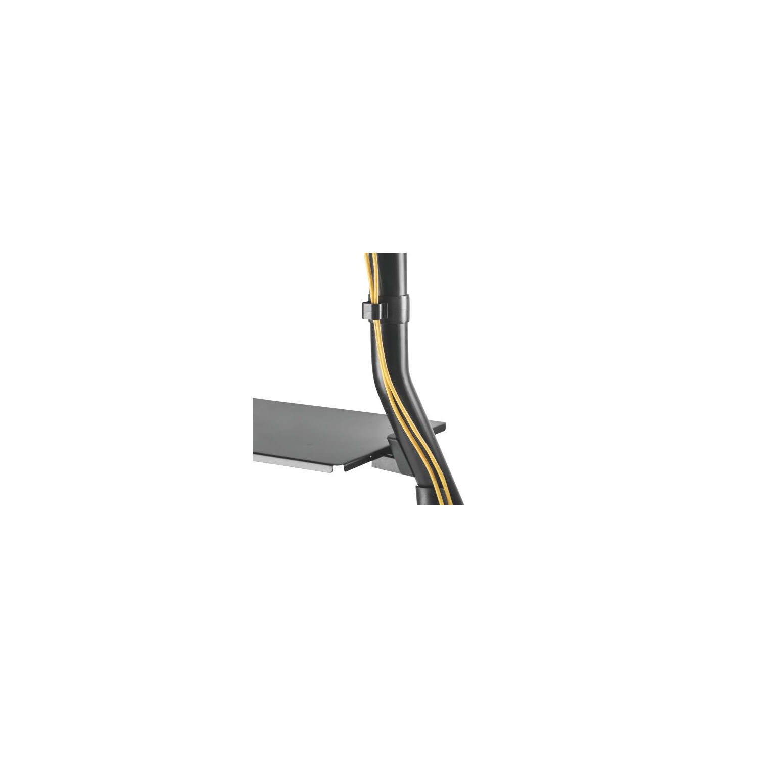 Amer Mounts TV Stand Display Cart with Wheels Designed for 60-105" Flat, LCD Screens 1000x600mm VESA Max Weight Support 100kg/220lbs - EZMC8