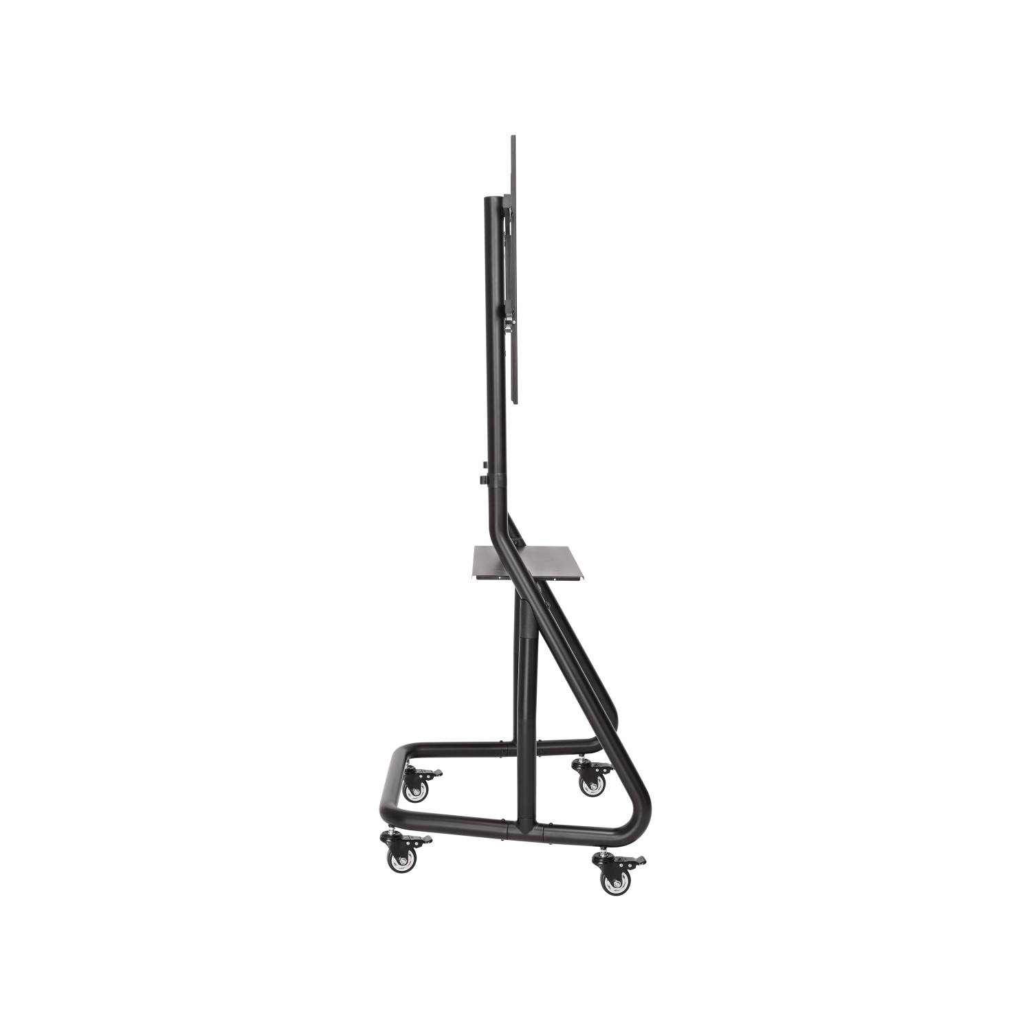 Amer Mounts TV Stand Display Cart with Wheels Designed for 60-105" Flat, LCD Screens 1000x600mm VESA Max Weight Support 100kg/220lbs - EZMC8