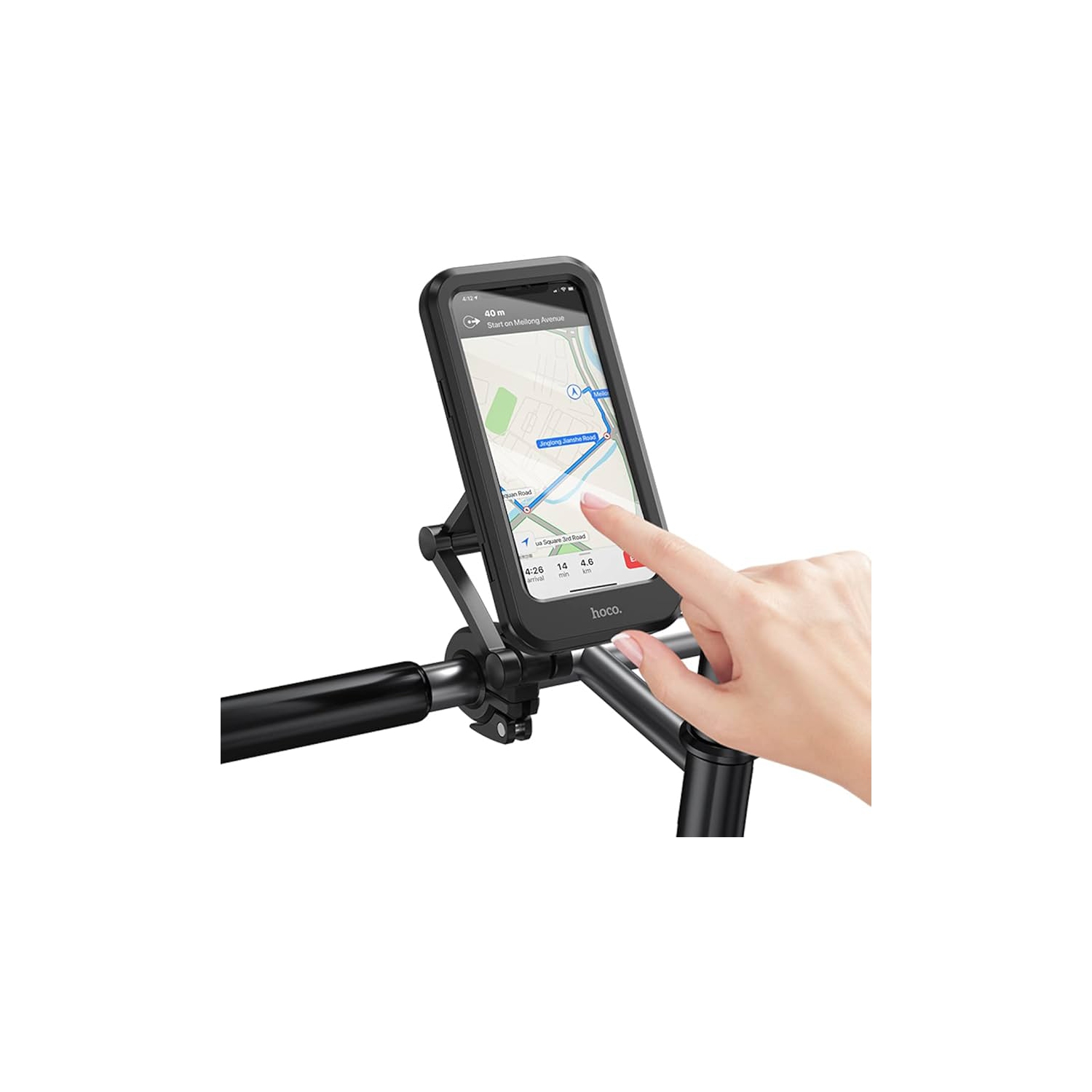 Hoco CA101 Waterproof Bicycle & Motorcycle Phone Holder – Universal Fit
