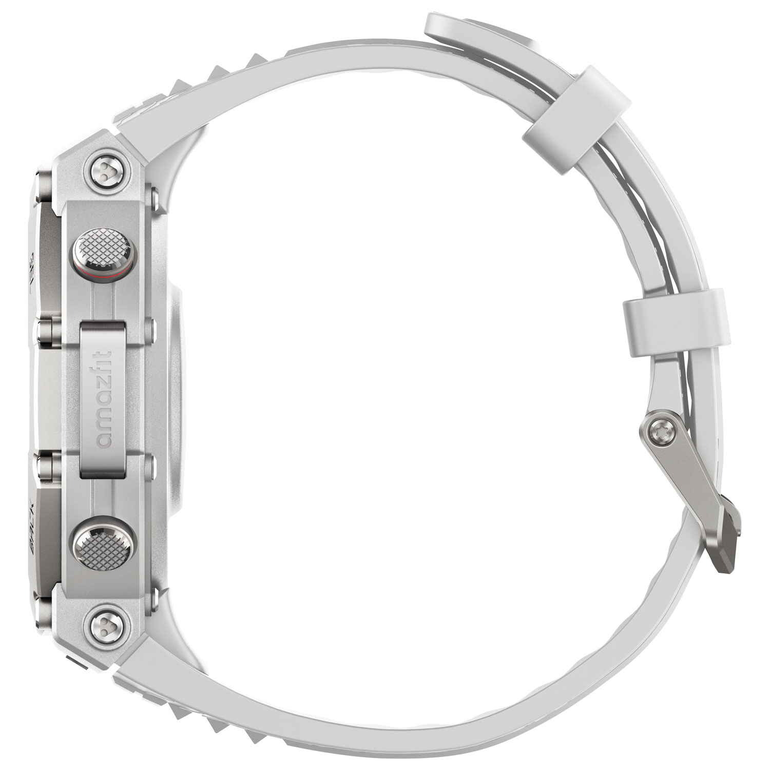 Montre intelligente T-Rex 3 de 38 mm d'Amazfit avec moniteur de fréquence cardiaque - Gris