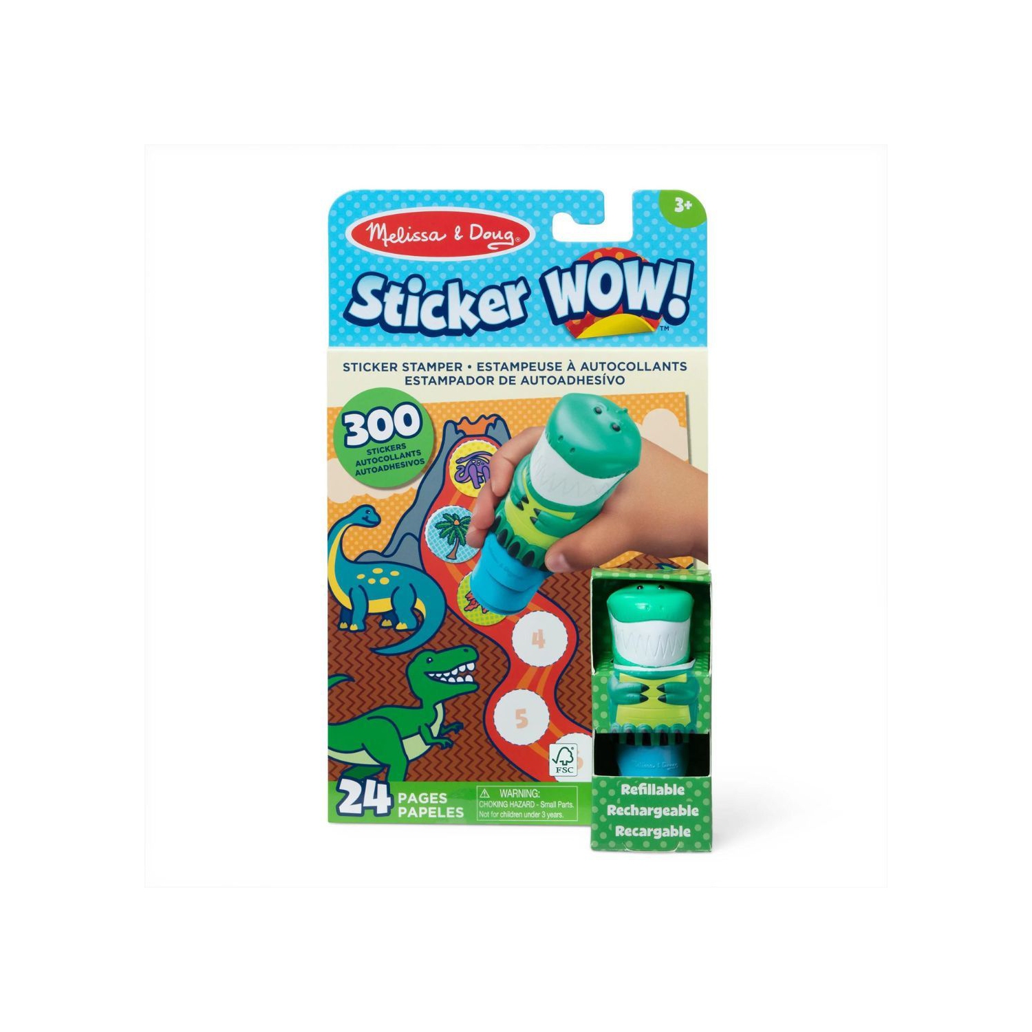 Sticker WOW! Activity Pad Set - Dino