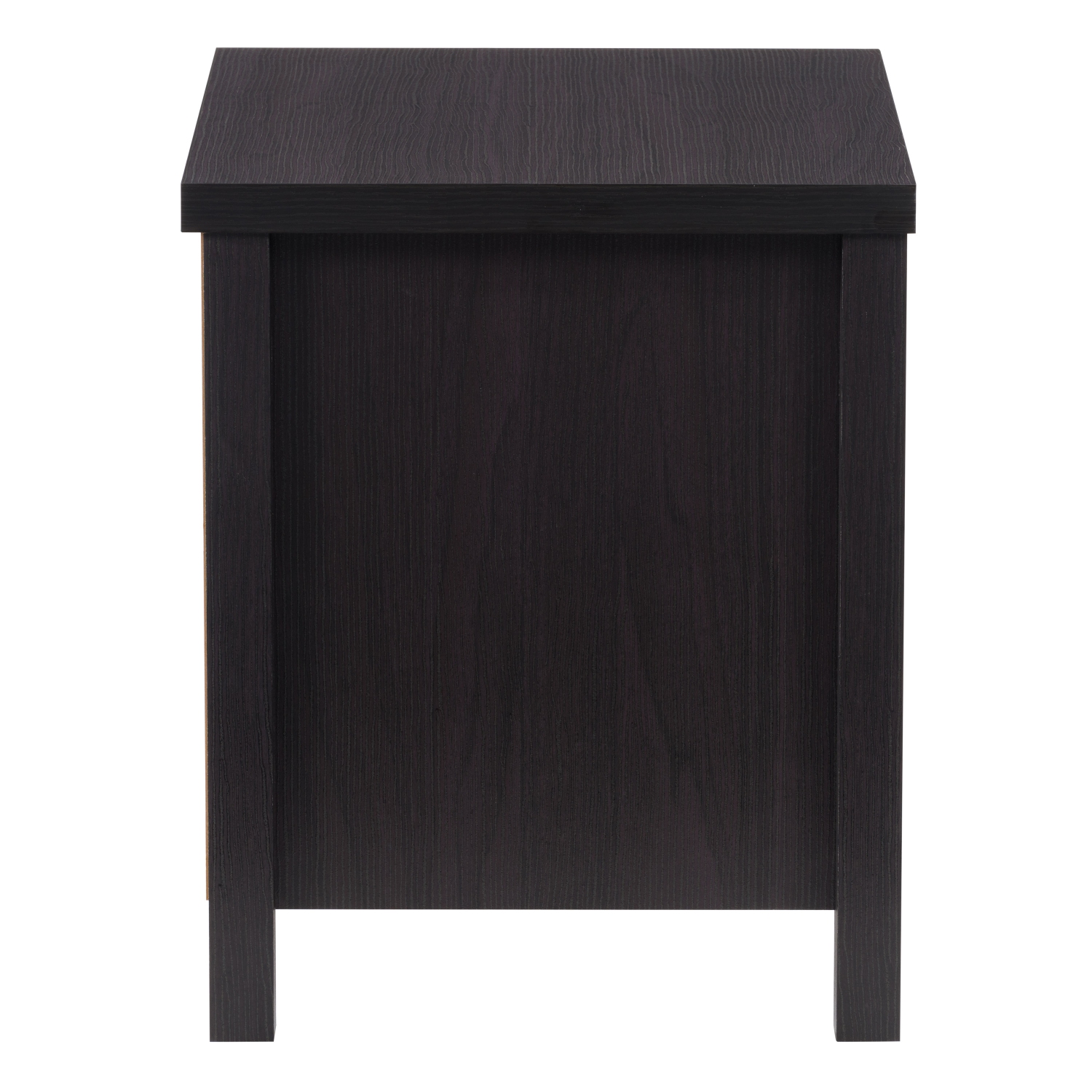Table de chevet Boston de Corliving, pour chambre, table de bout avec 2 tiroirs, table d'appoint avec rangement