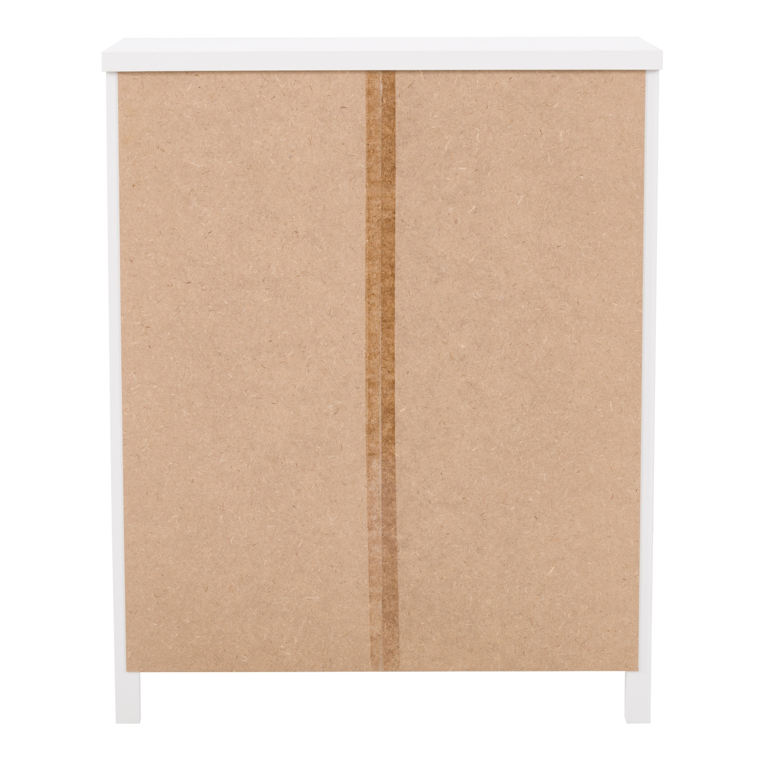 CorLiving Boston Wood Grain Tall 5 Drawer Dresser with interlocking Drawers