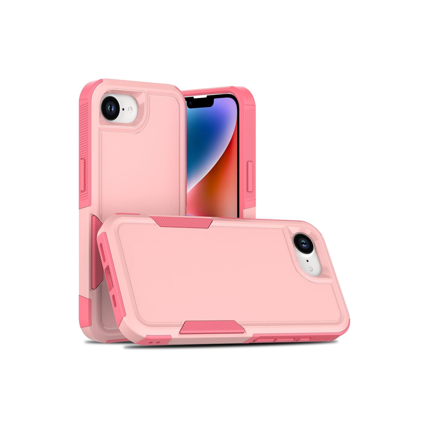 Étui rigide ajusté double couche robuste Comm de XCRS pour iPhone 16e