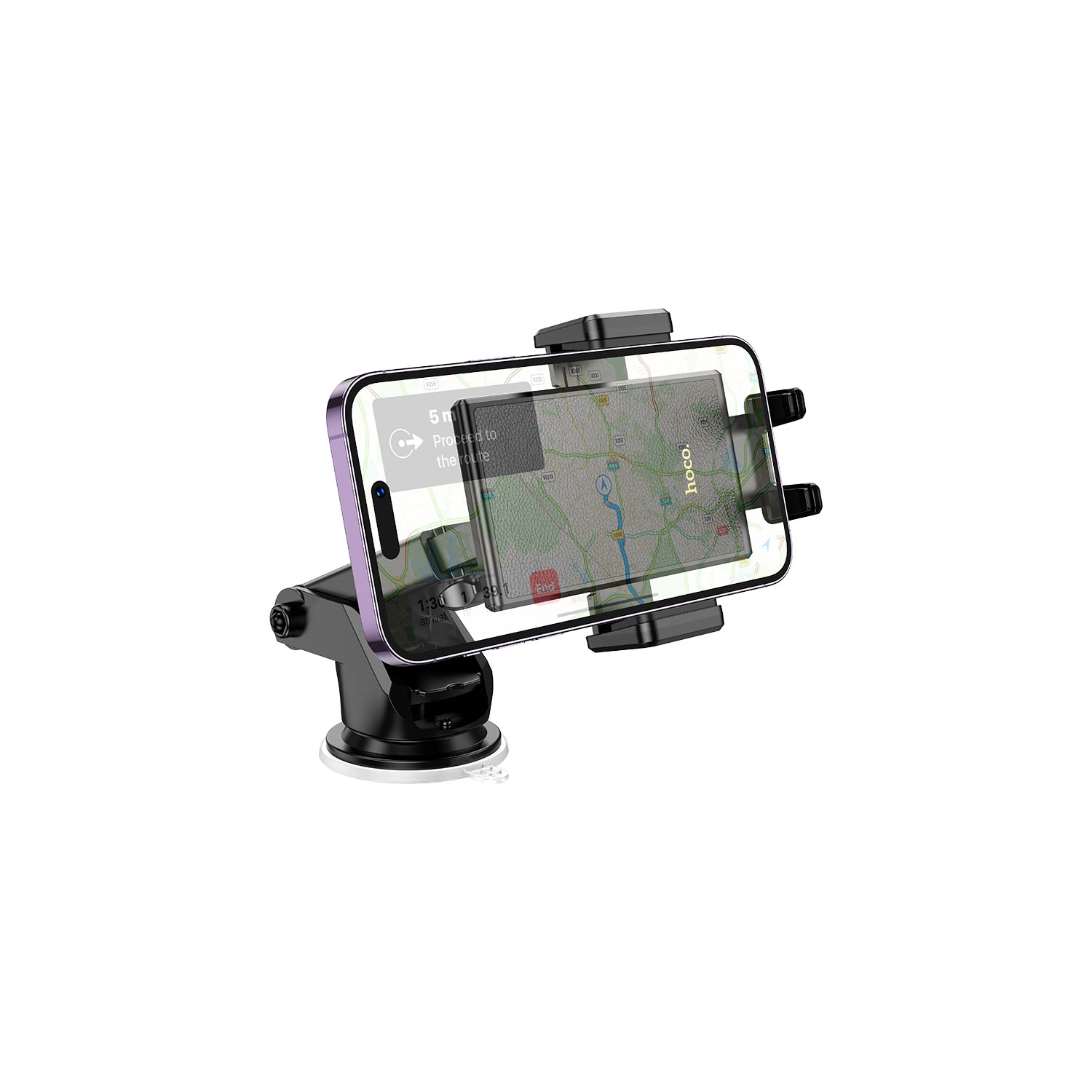 Hoco H49 Car Phone Holder – 360° Rotation & Secure Mount for Easy Hands-Free Use