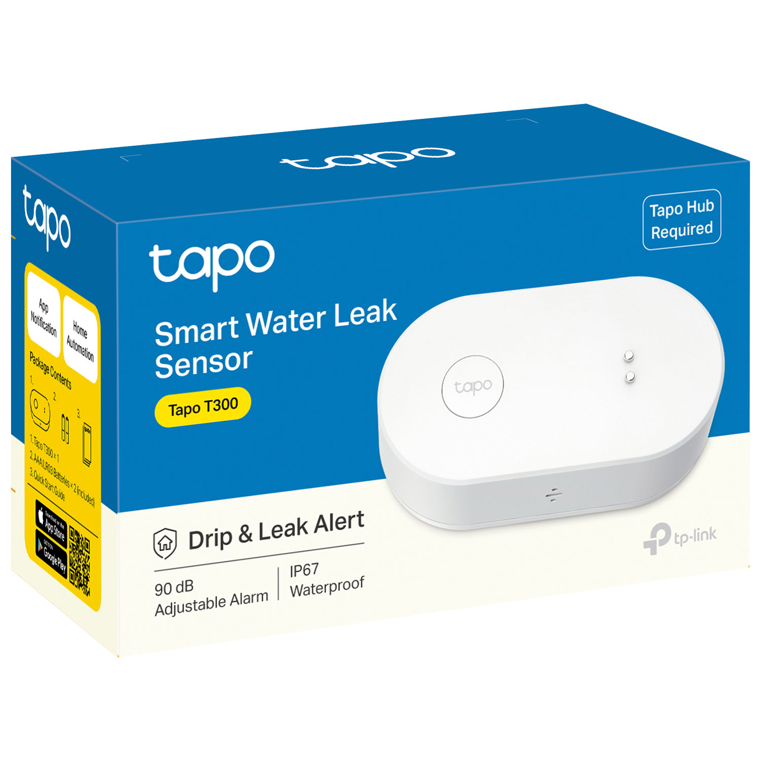 TP-Link Tapo T300 Smart Water Leak Sensor