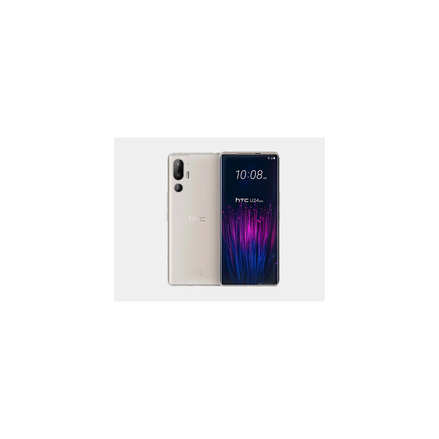 HTC U24 Pro 5G double SIM 512 Go ROM Mémoire vive 12 Go GSM déverrouillée – Blanc