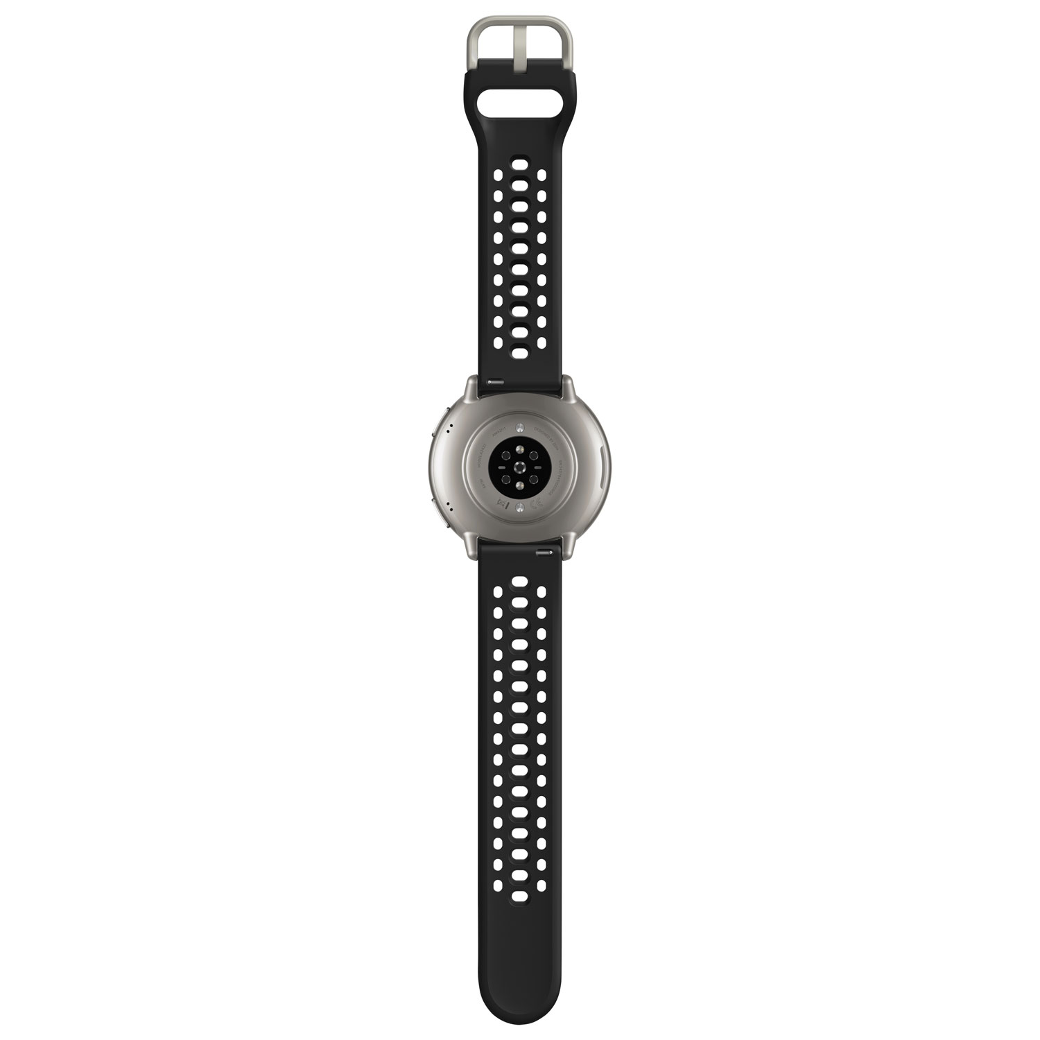 Montre intelligente Active 2 de 44 mm d'Amazfit avec moniteur de fréquence cardiaque - Noir