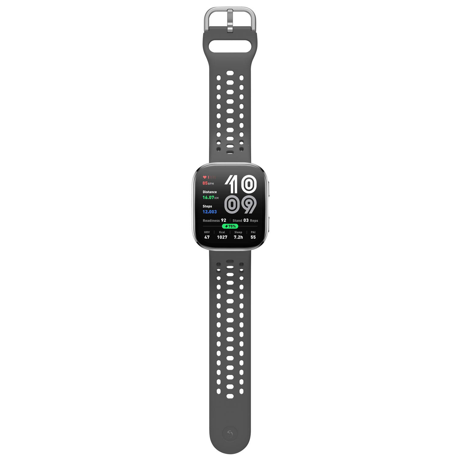 Amazfit Bip 6 50mm Smartwatch with Heart Rate Monitor - Charcoal